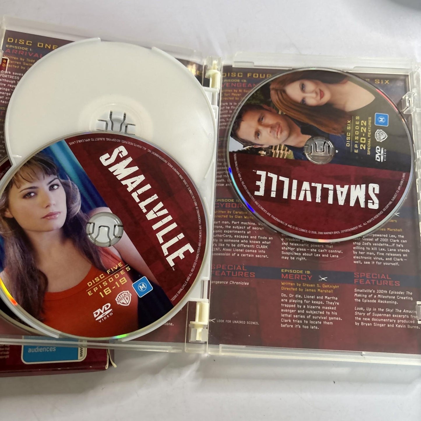 Smallville : Season 5 (DVD, 2005) Region 4
