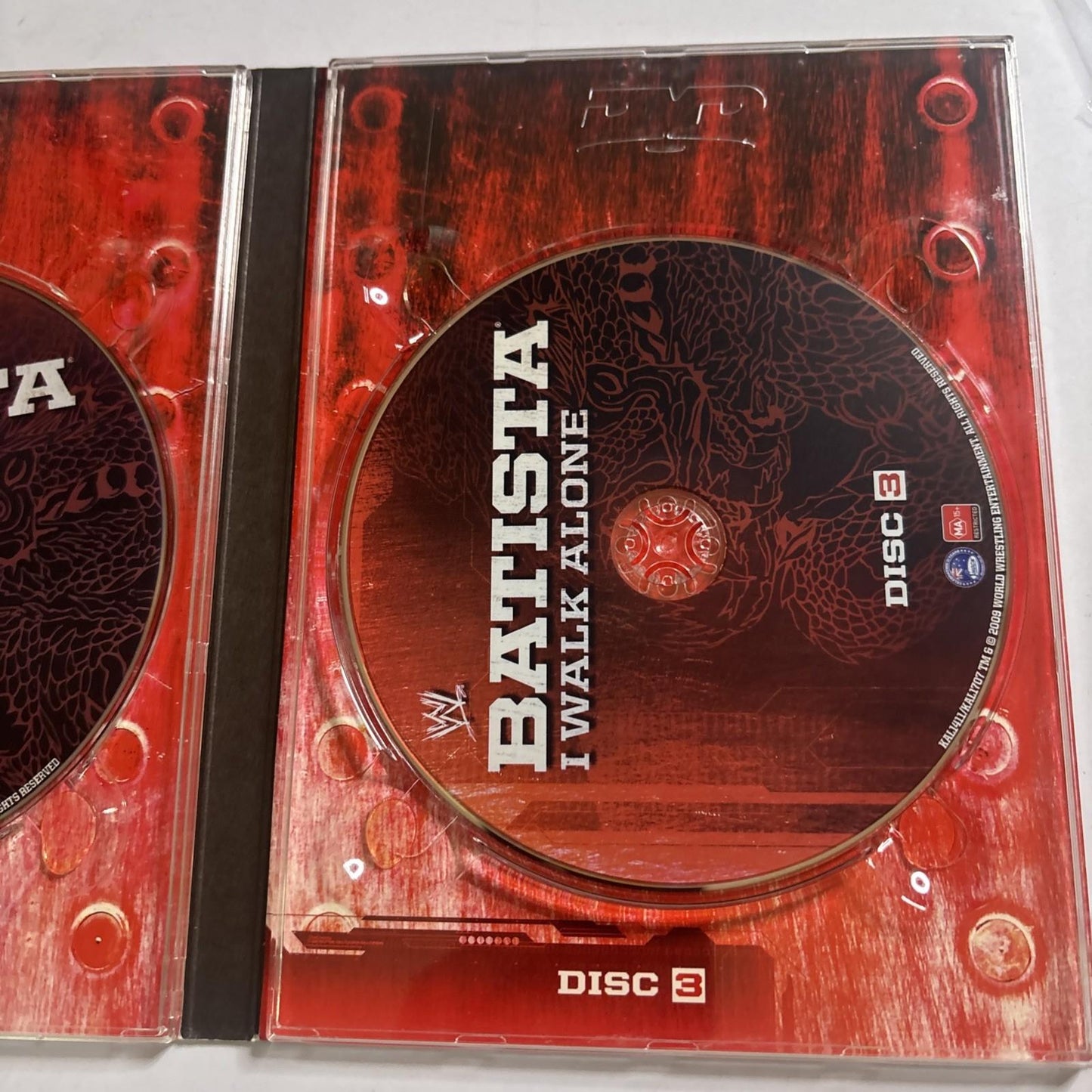 WWE: Batista - I Walk Alone (DVD, 2009) WWE Wrestling Region 4