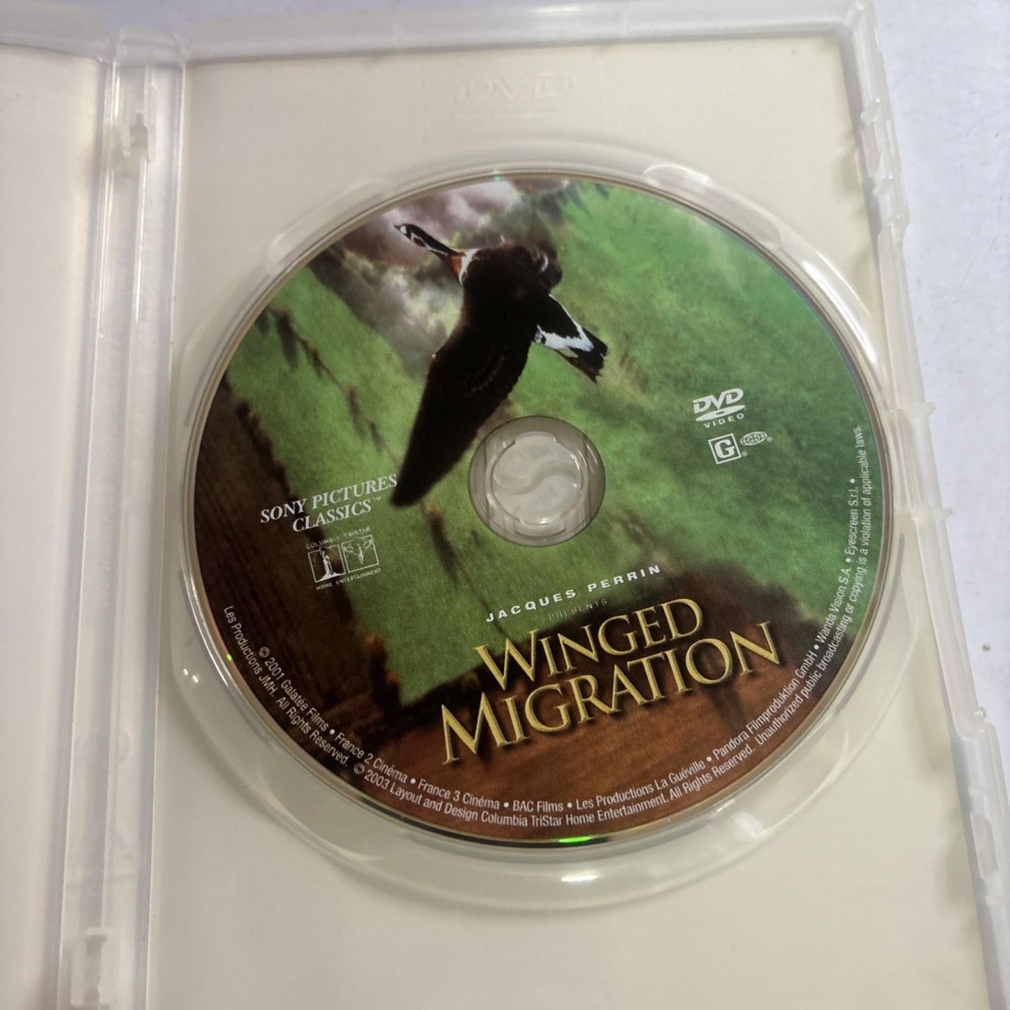 Winged Migration (DVD, 2003) Jacques Perrin Region 1