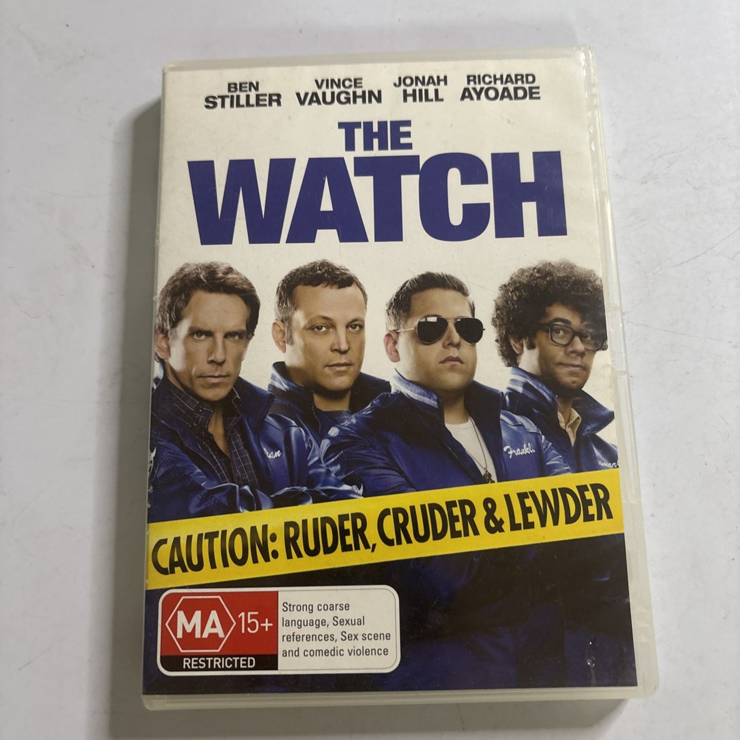 The Watch (DVD, 2012) Ben Stiller, Jonah Hill Region 4