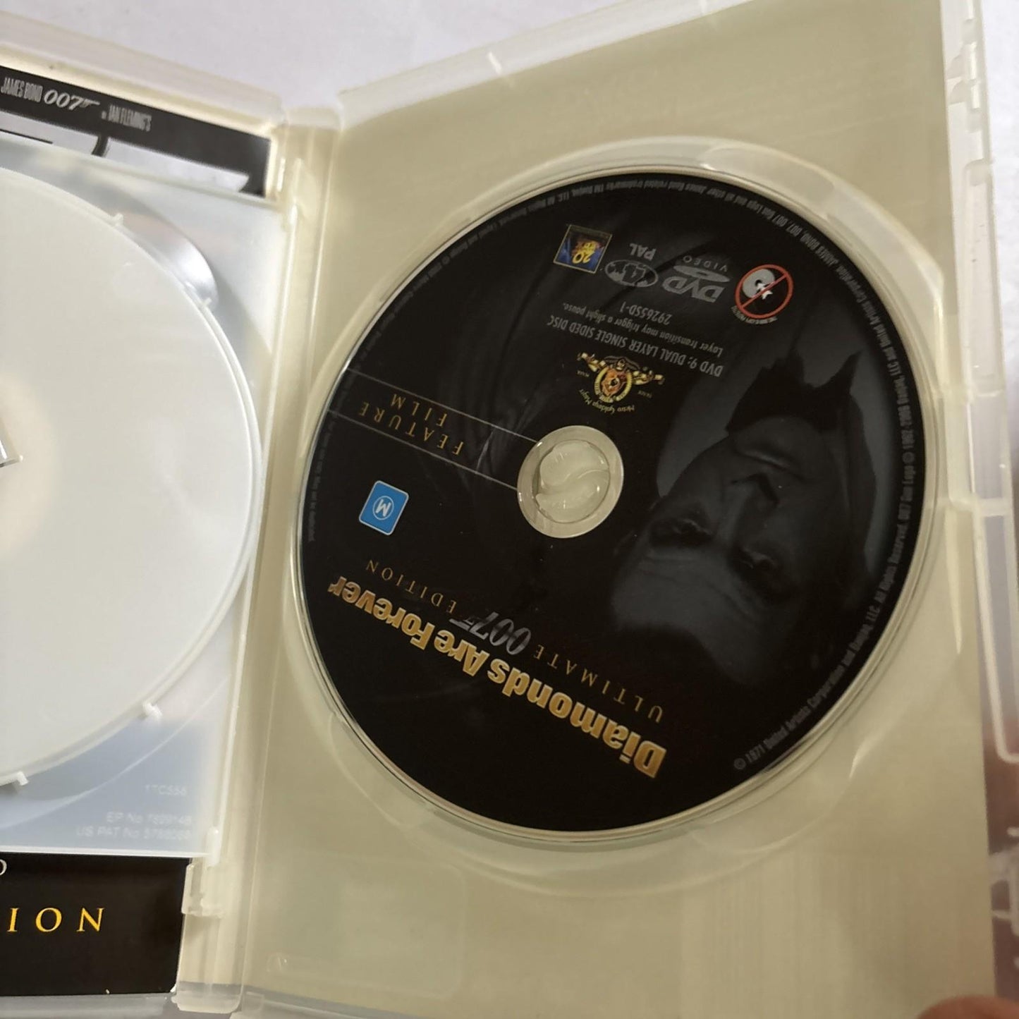 Diamonds Are Forever (Ultimate Edition, DVD, 1971) Sean Connery Region 4