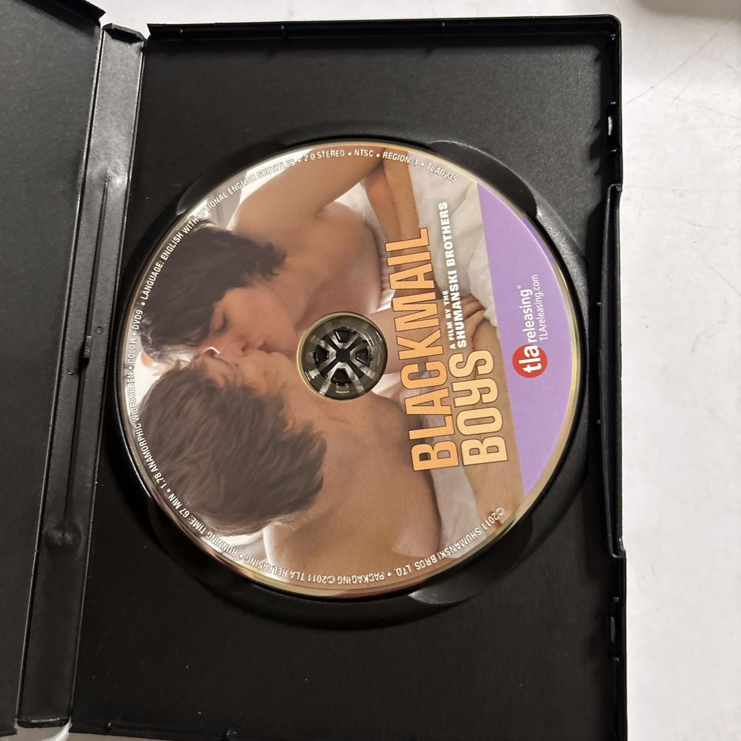 Blackmail Boys (DVD, 2011) Nathan Adloff Region 1