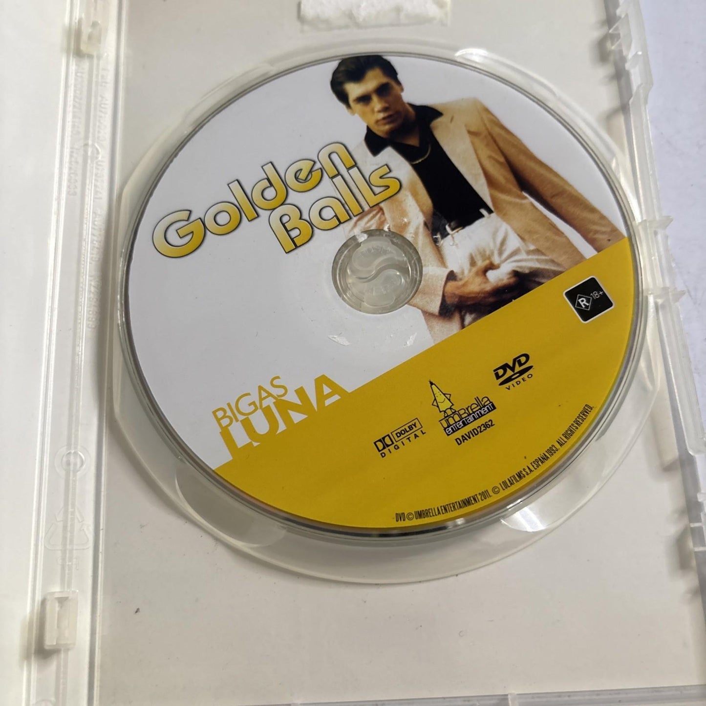 Golden Balls (DVD, 1993) Javier Bardem, Benicio Del Toro Region 4
