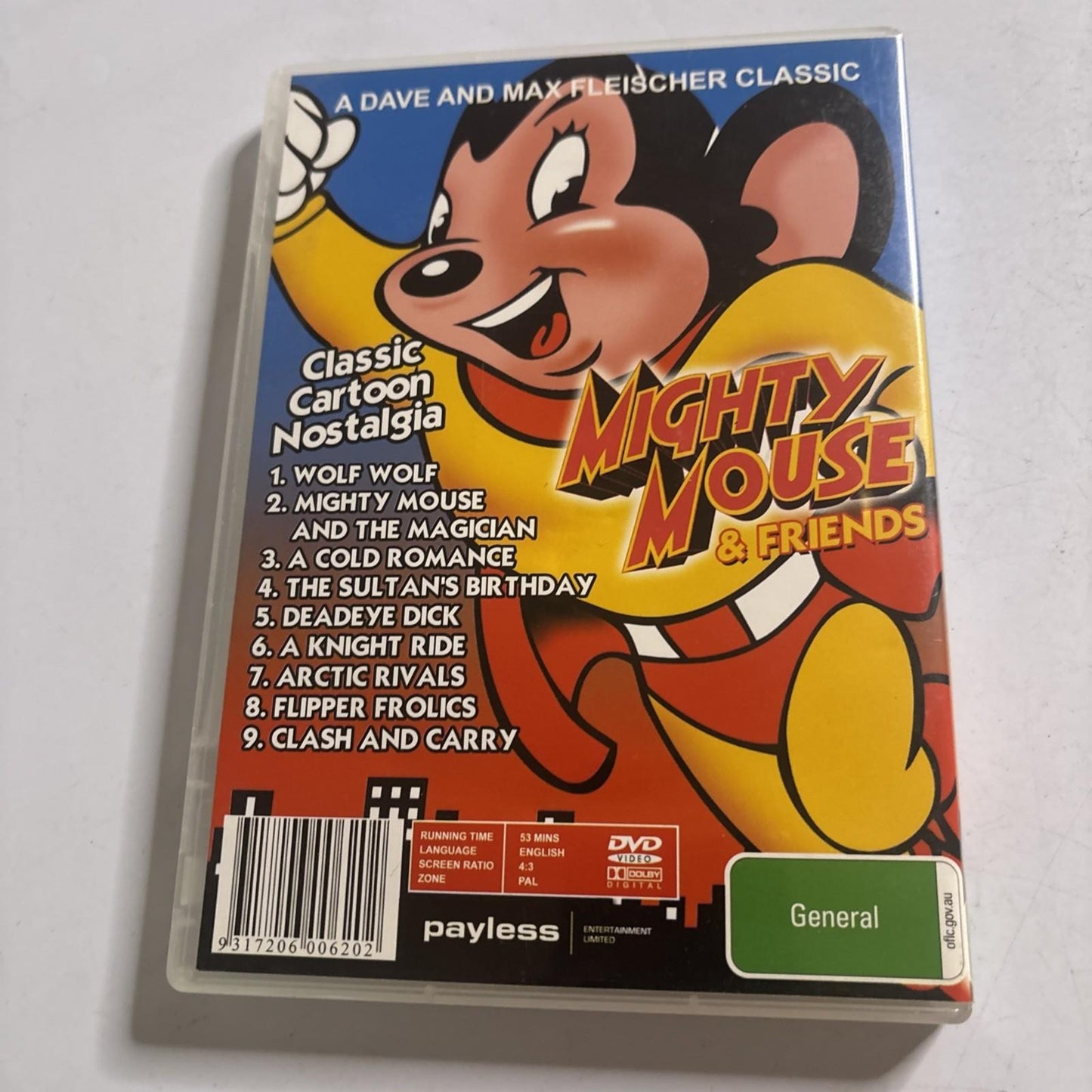Mighty Mouse And Friends DVD All Regions NEW