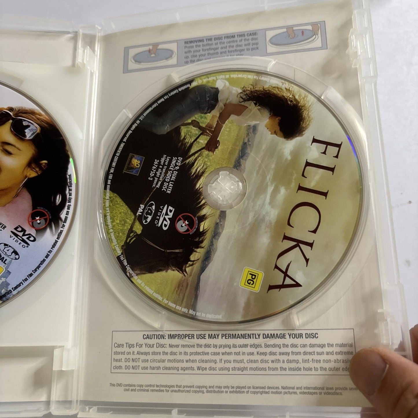 Aquamarine / Just My Luck / Flicka (DVD) Lindsay Lohan, Emma Roberts. Region 4