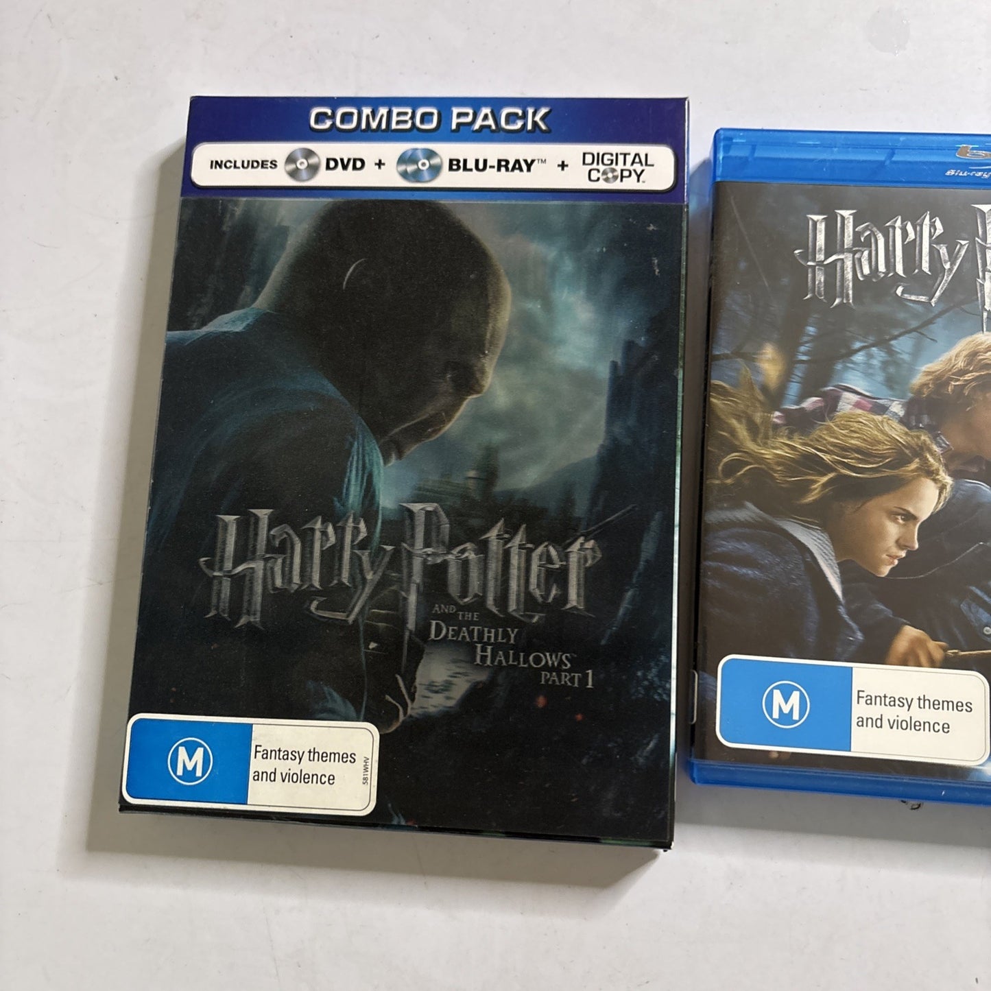 Harry Potter And The Deathly Hallows Part 1 - Blu Ray + DVD Region B & 4