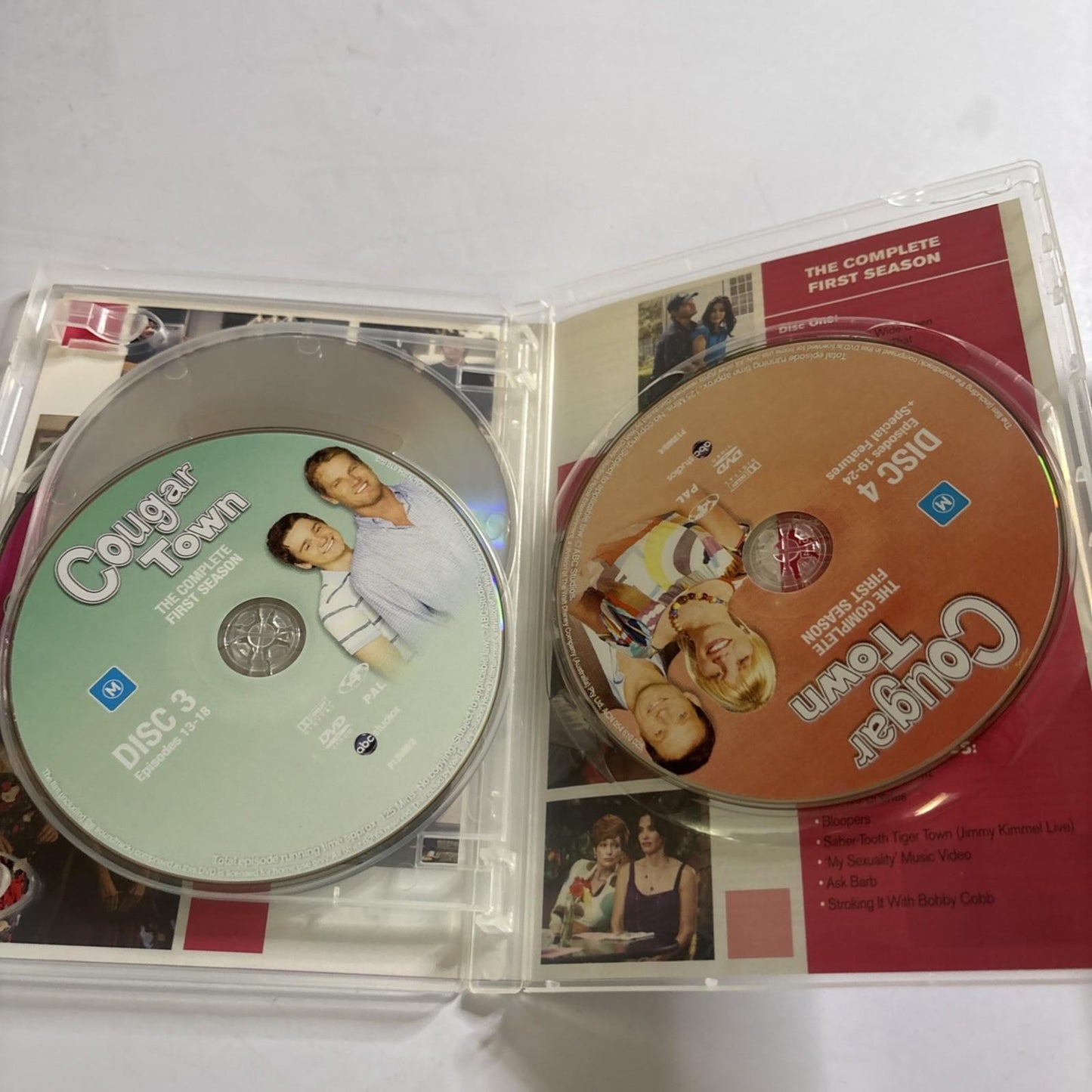 Cougar Town : Season 1 2 3 4 (DVD, 2009) Region 4