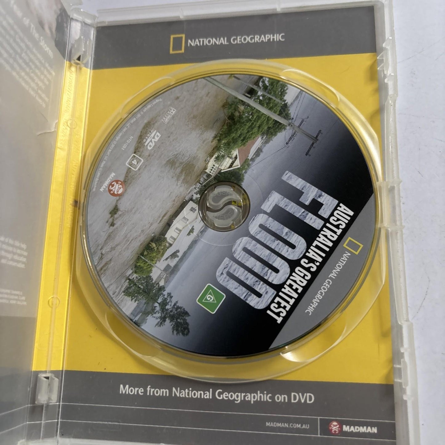 National Geographic - Australia's Greatest Flood (DVD, 2011) Region 4