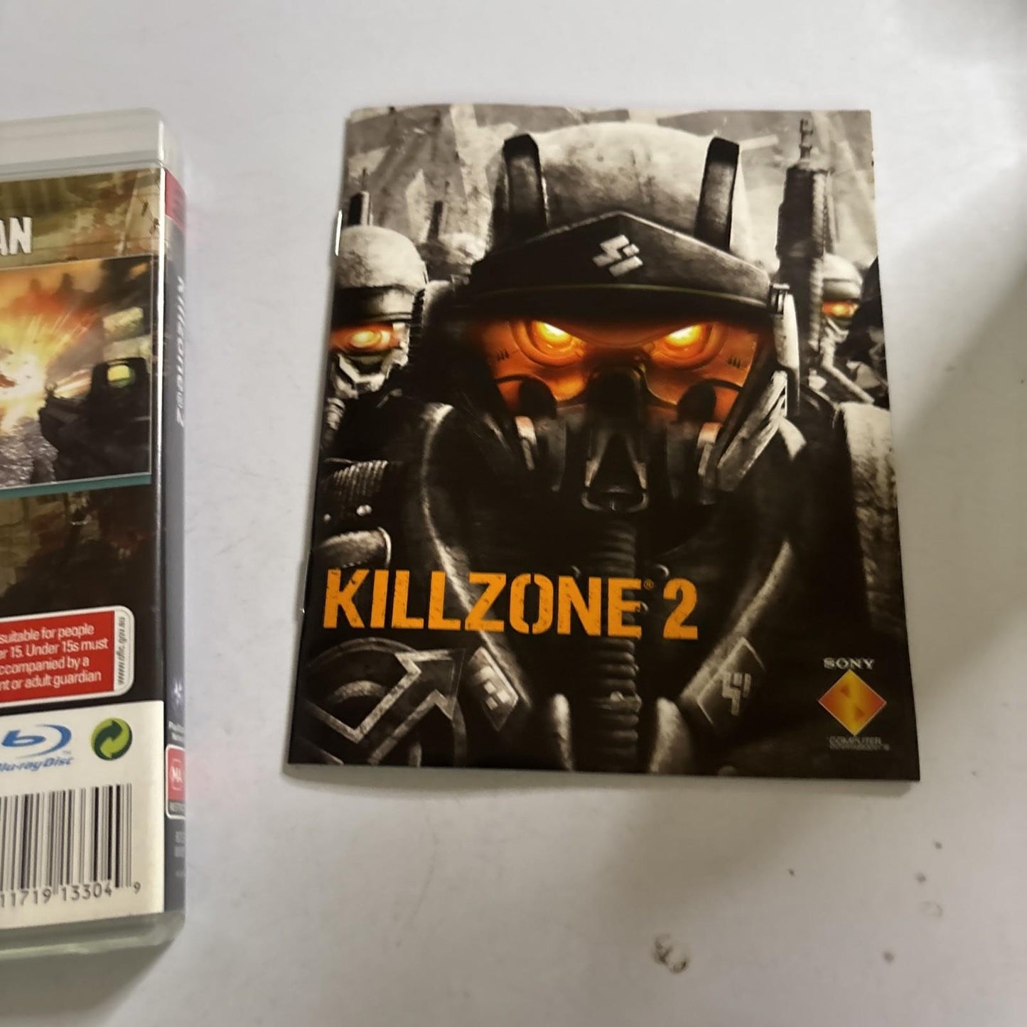 Killzone 2 - Sony PS3 Game Sony Playstation 3 Manual