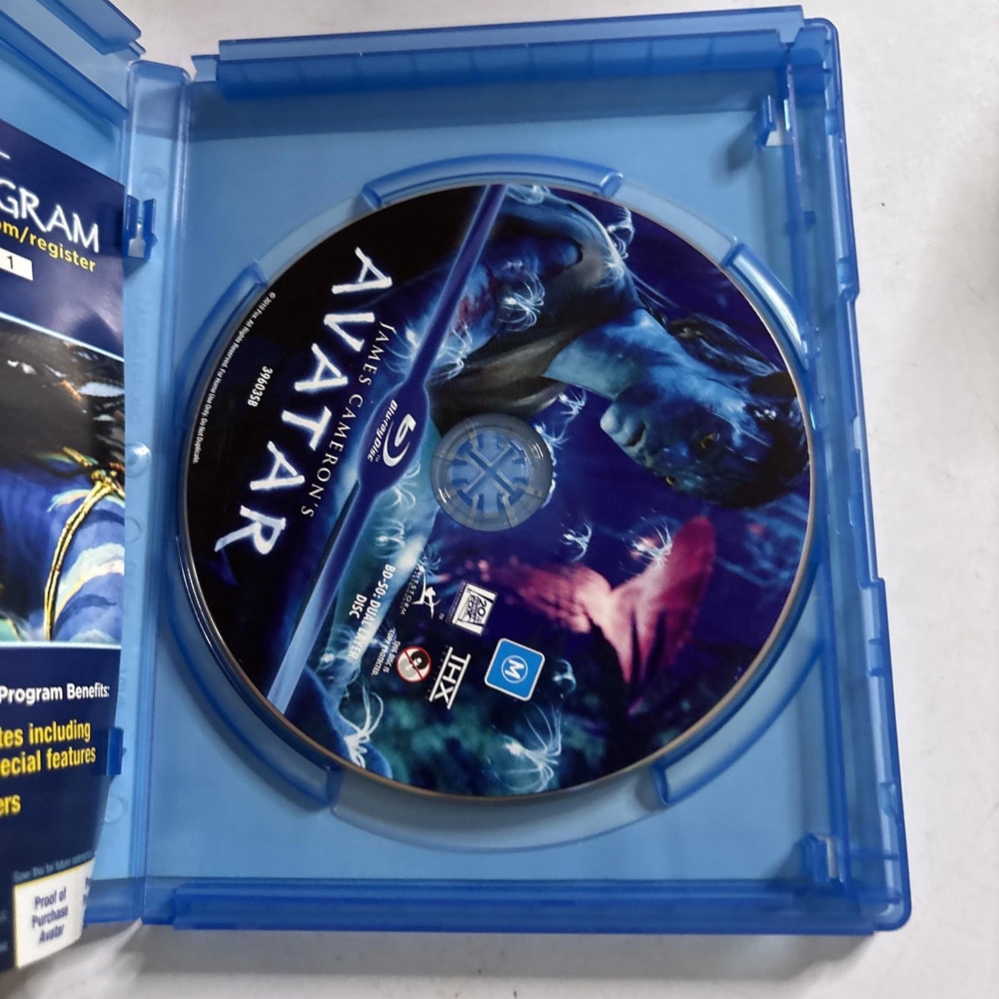 Avatar (Blu-ray, 2009) Zoe Saldana, Sam Worthington Region B