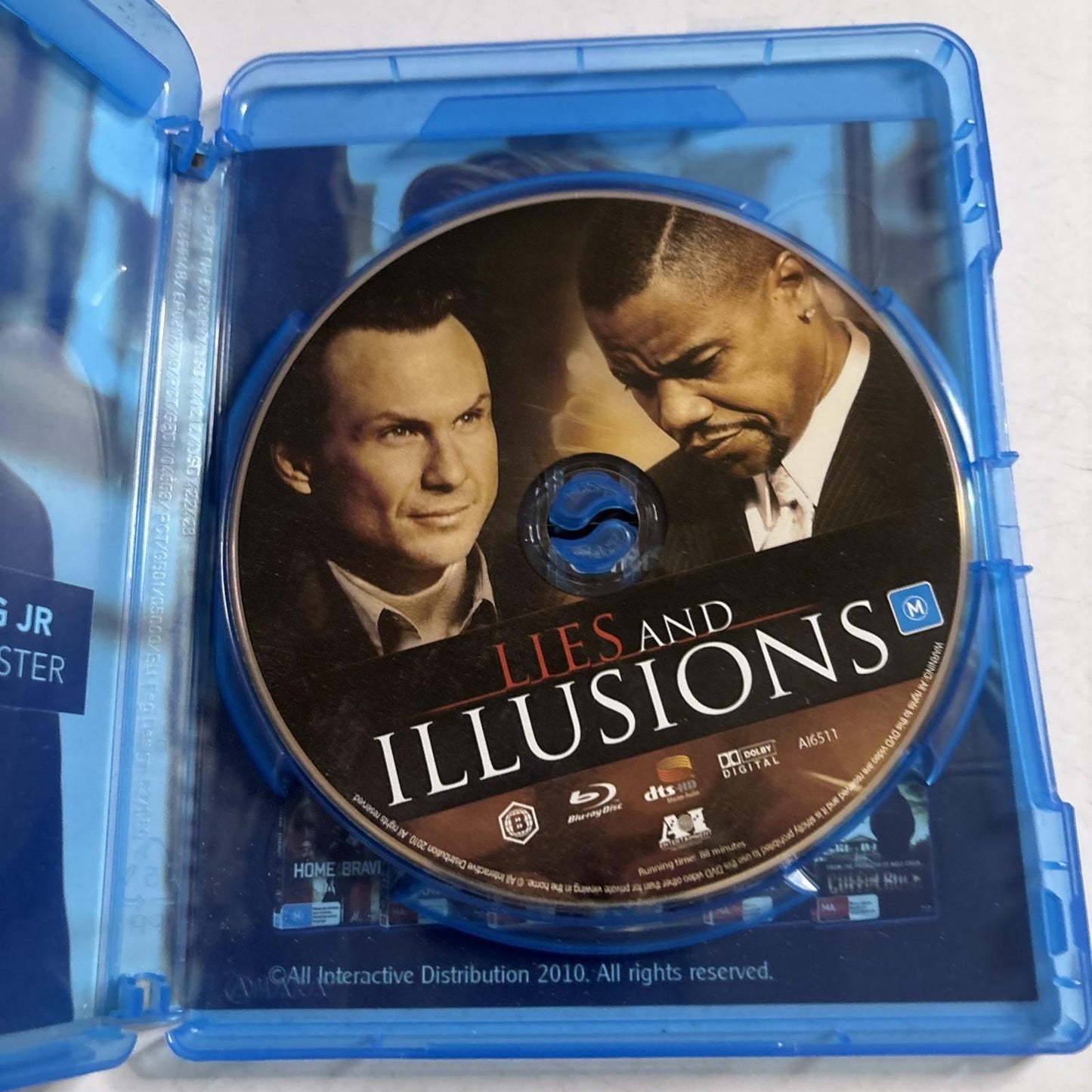 Lies and Illusions (Blu-ray, 2009) Christan Slater, Cuba Gooding Jr Region B