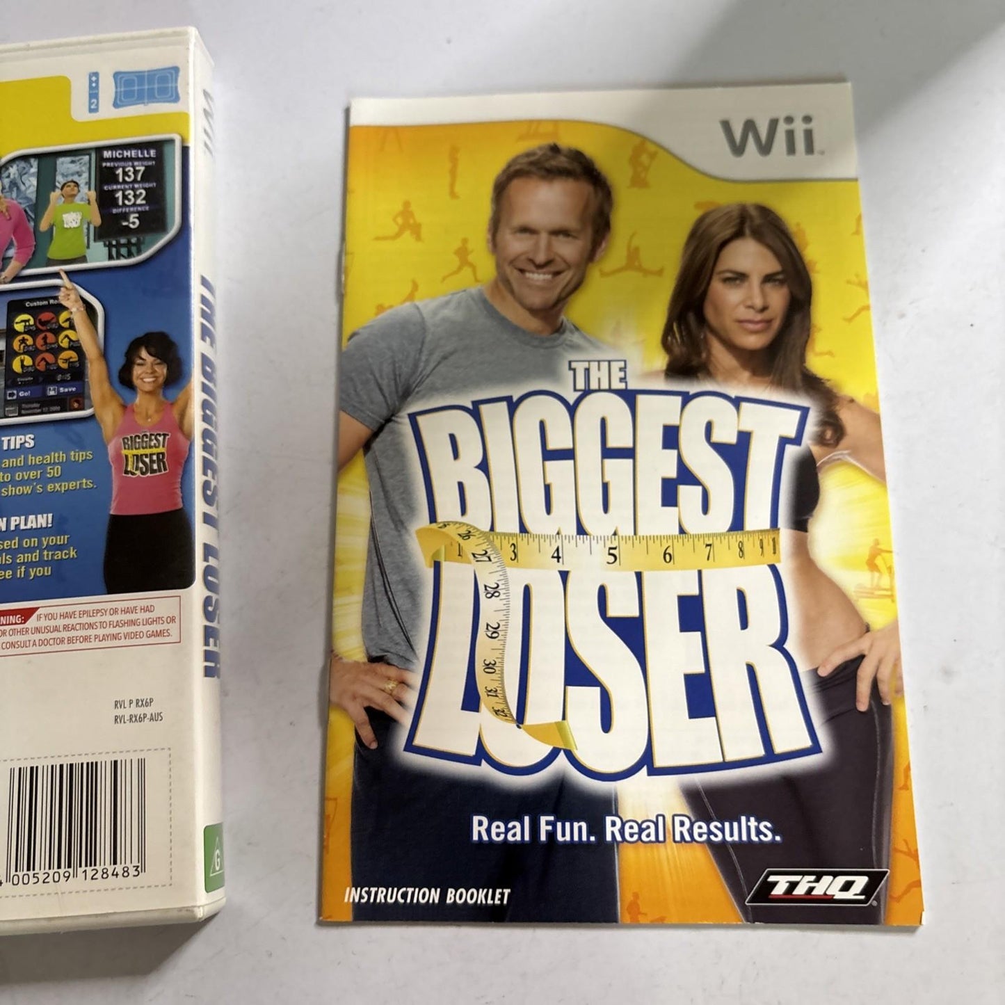 The Biggest Loser Game For Nintendo Wii PAL Complete With Manual 2009
