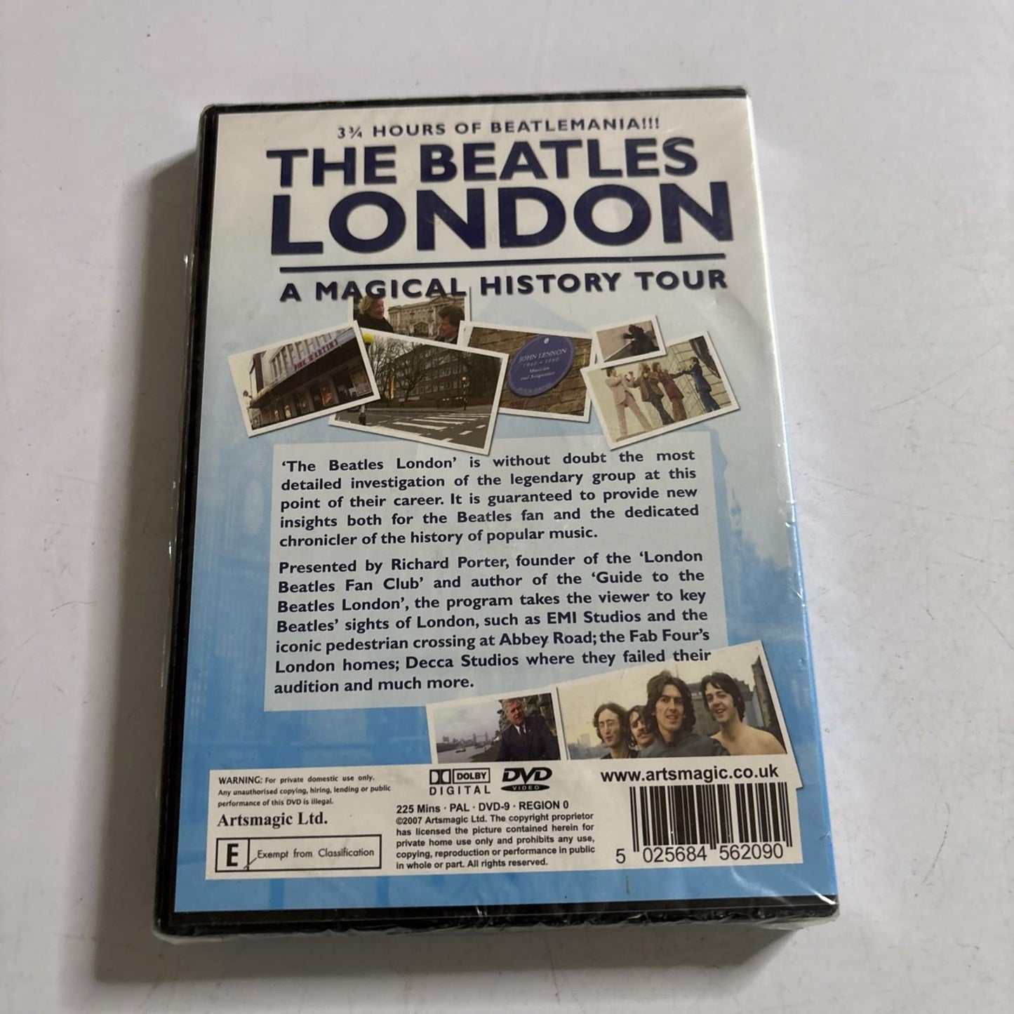 The Beatles London - A Magical History Tour (DVD, 2007) All Regions *New Sealed*
