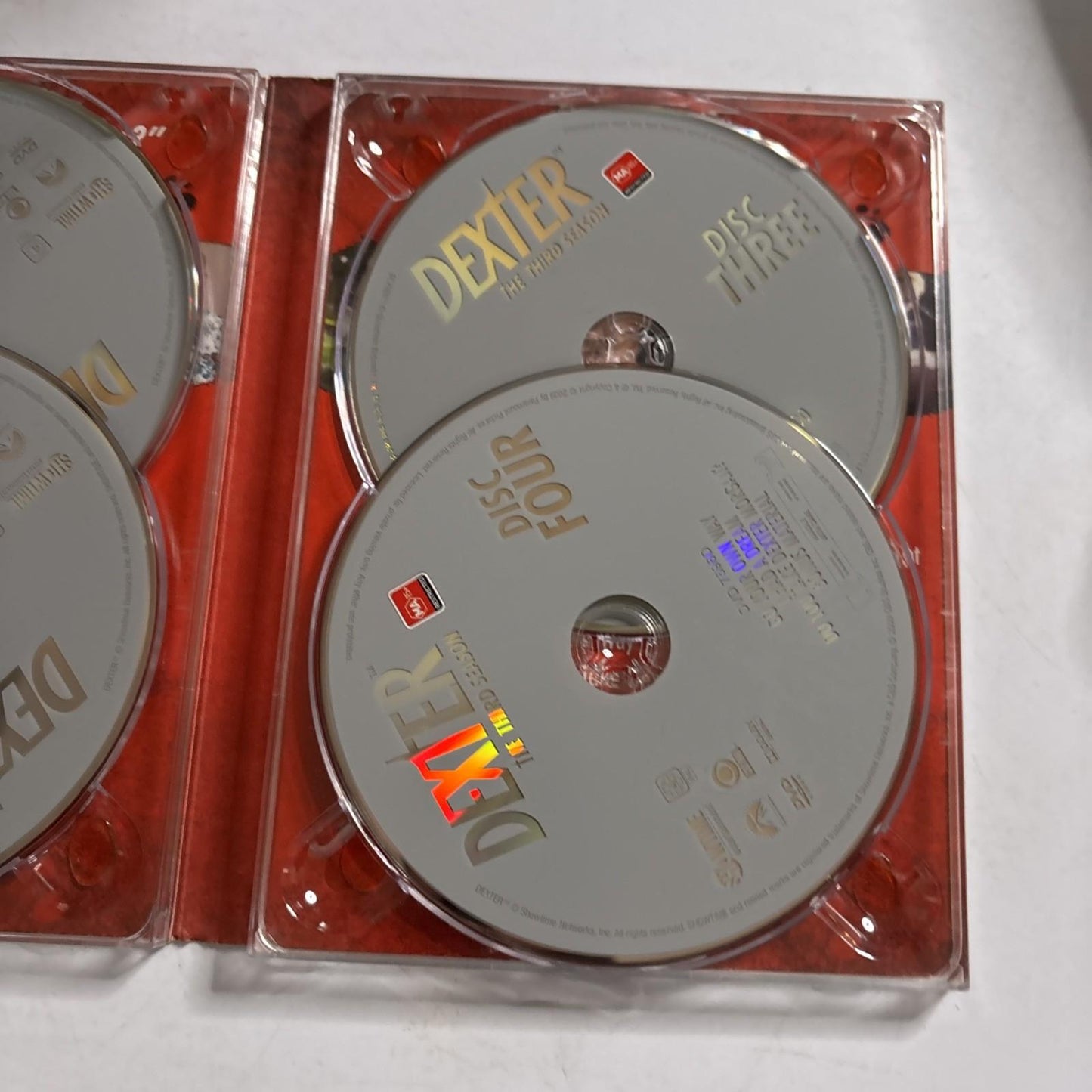 Dexter : Season 3 (DVD, 2007) Region 4