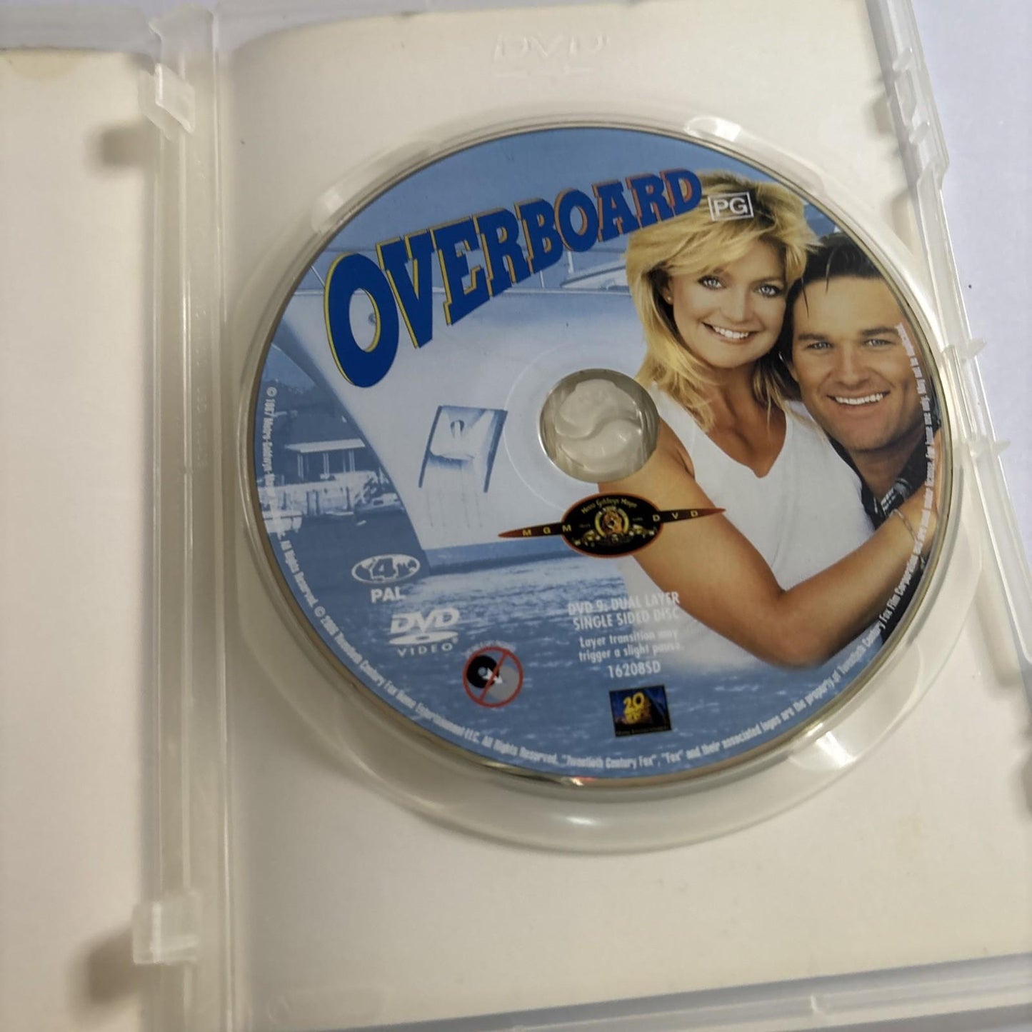Overboard (DVD, 1987) Goldie Hawn, Kurt Russell Region 4