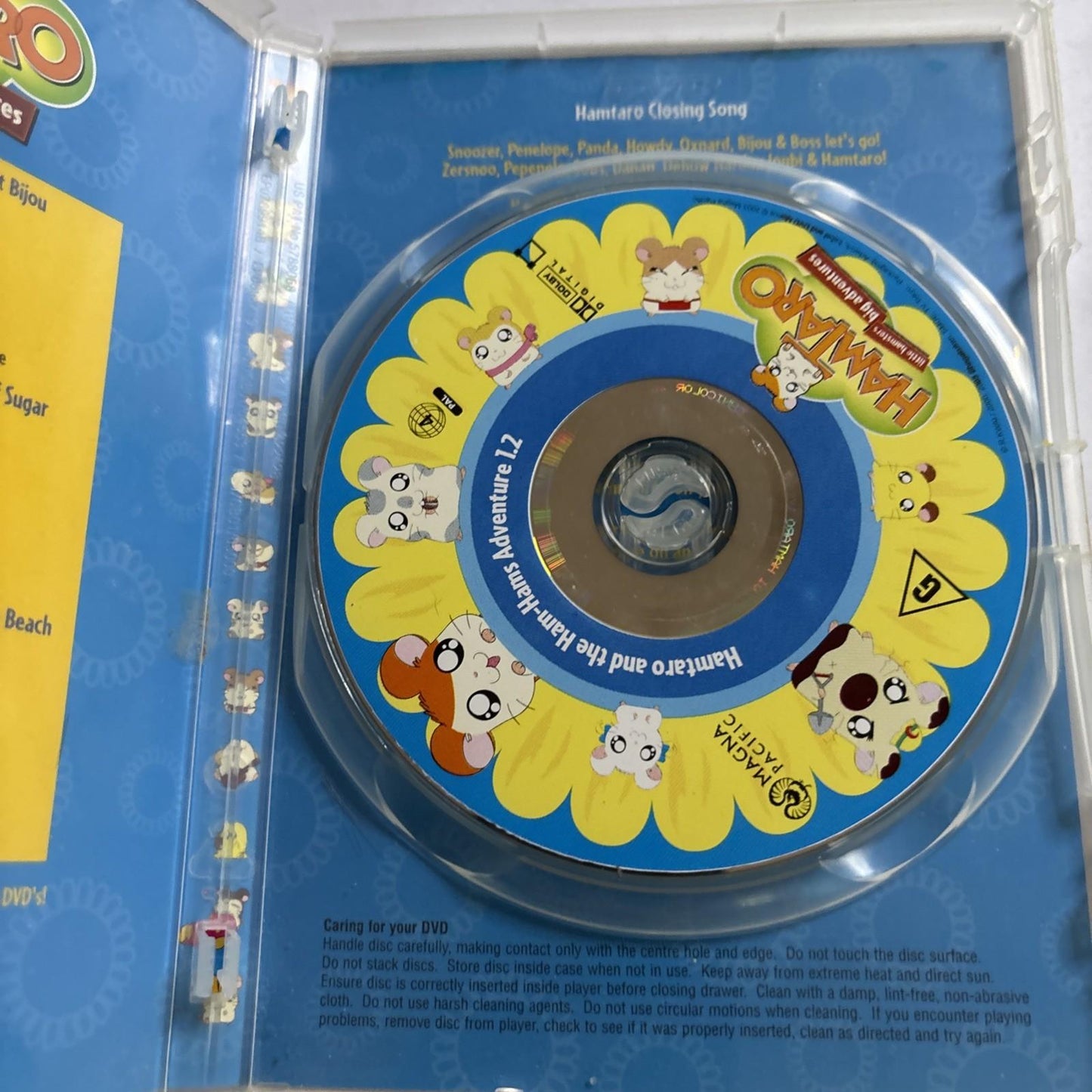 Hamtaro Adventure : Vol 1 : Part 2 (DVD, 2002) Region 4