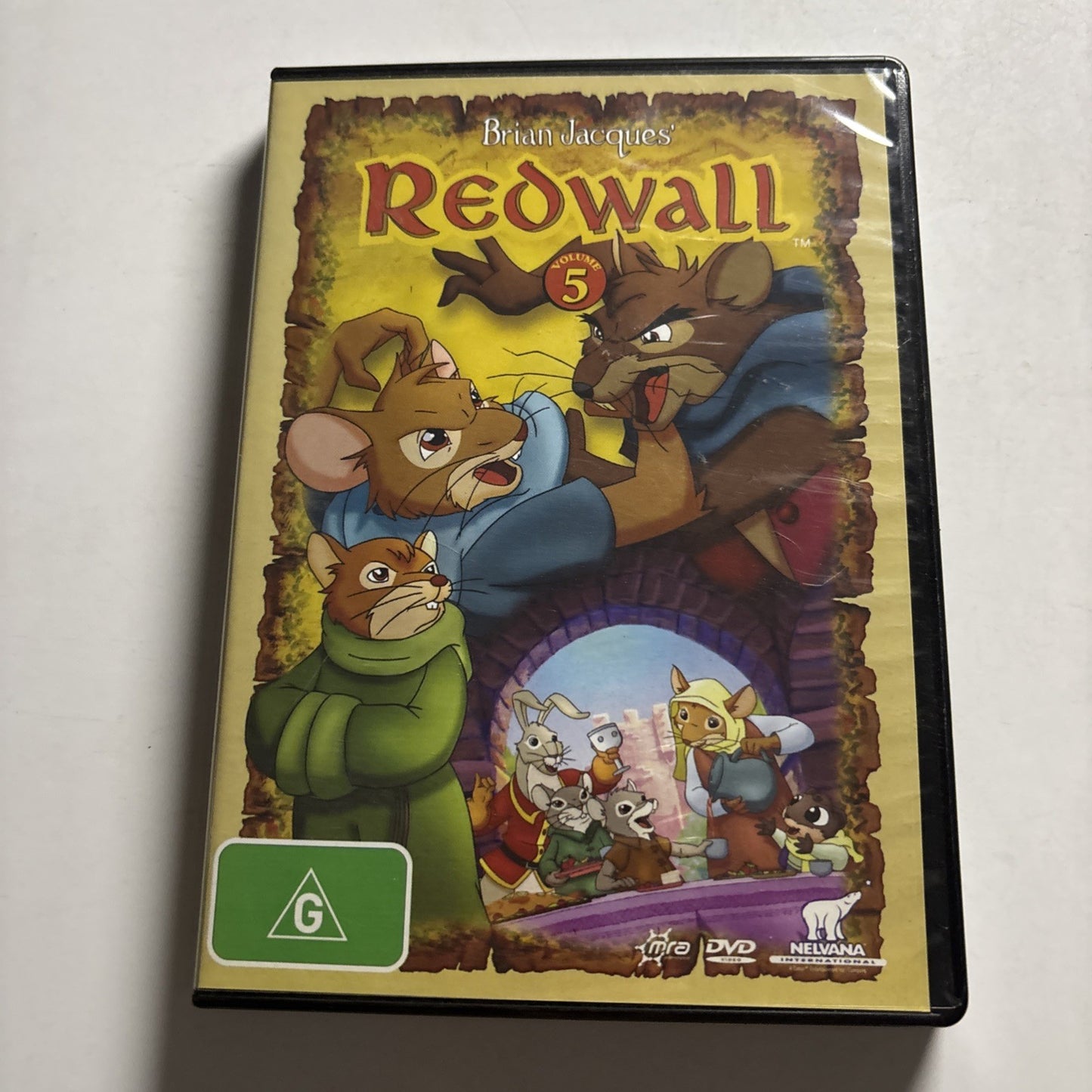 Brian Jacques - Redwall : Vol 5 (DVD, 1999) Region 4