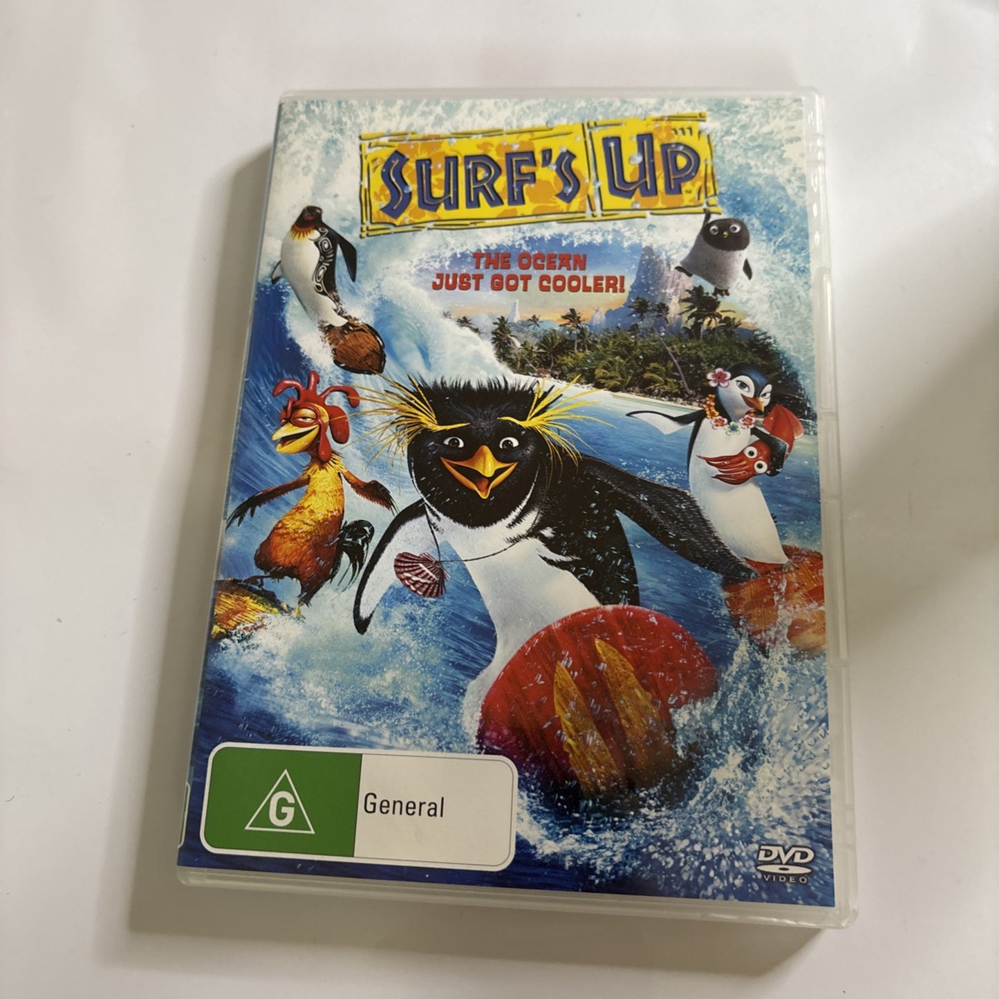 Surf's Up (DVD, 2007) Jon Heder, Zooey Deschanel Region 4