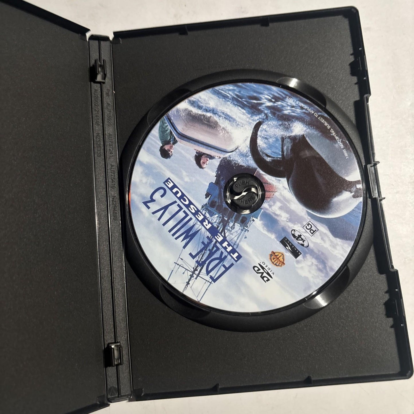 Free Willy 3 - The Rescue (DVD, 1996) Region 4