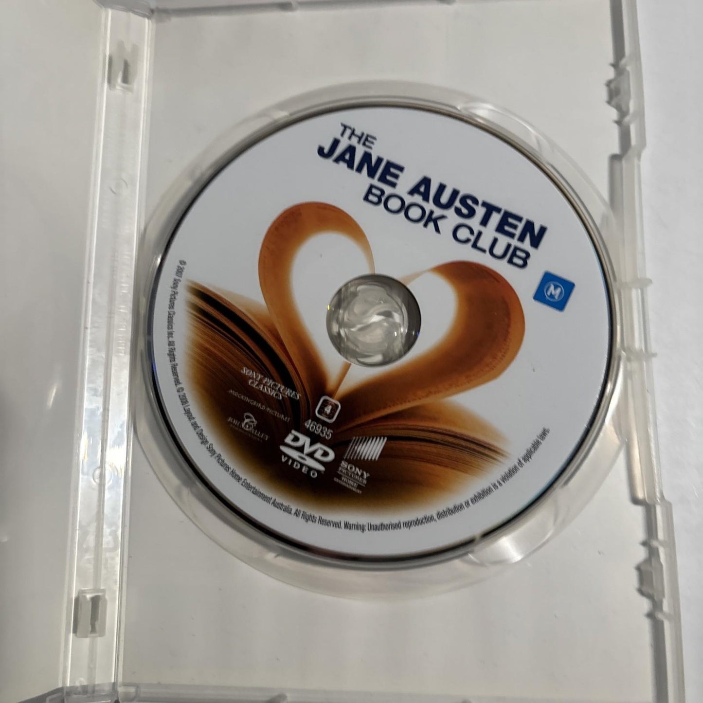 The Jane Austen Book Club (DVD, 2007) Kathy Baker, Emily Blunt Region 4