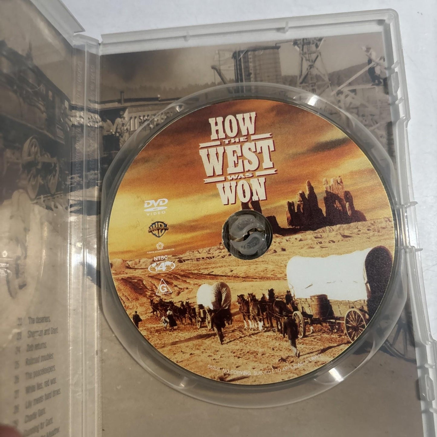 How the West Was Won (DVD, 1962) John Wayne, James Stewart Region 4