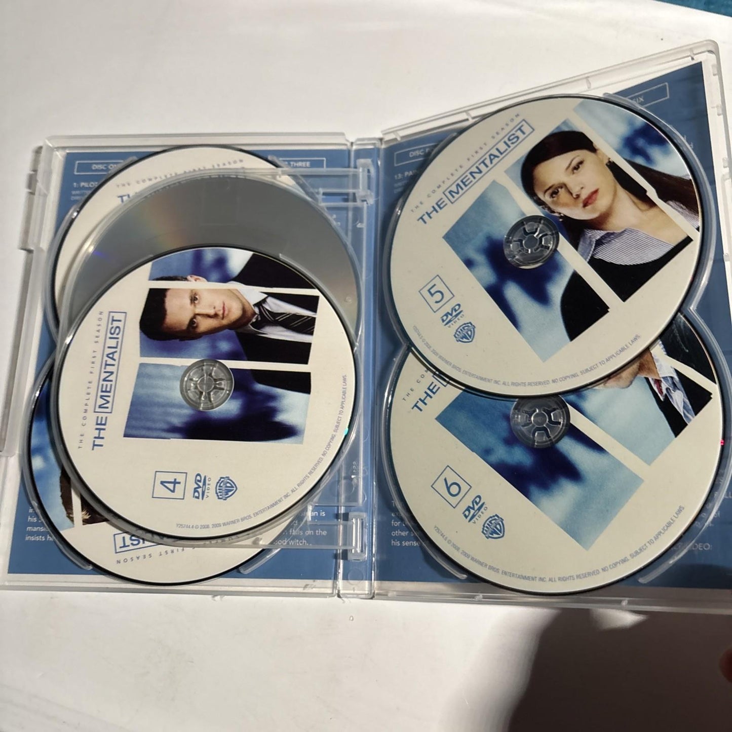 The Mentalist : Season 1 (DVD, 2008) Region 4
