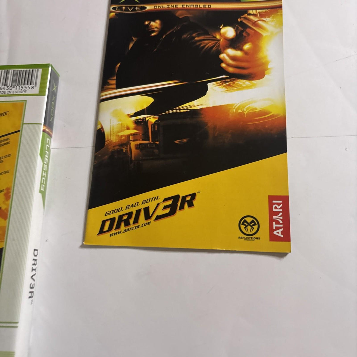 Driver 3 - Microsoft Xbox Original Black Label - Game PAL Complete With Manual