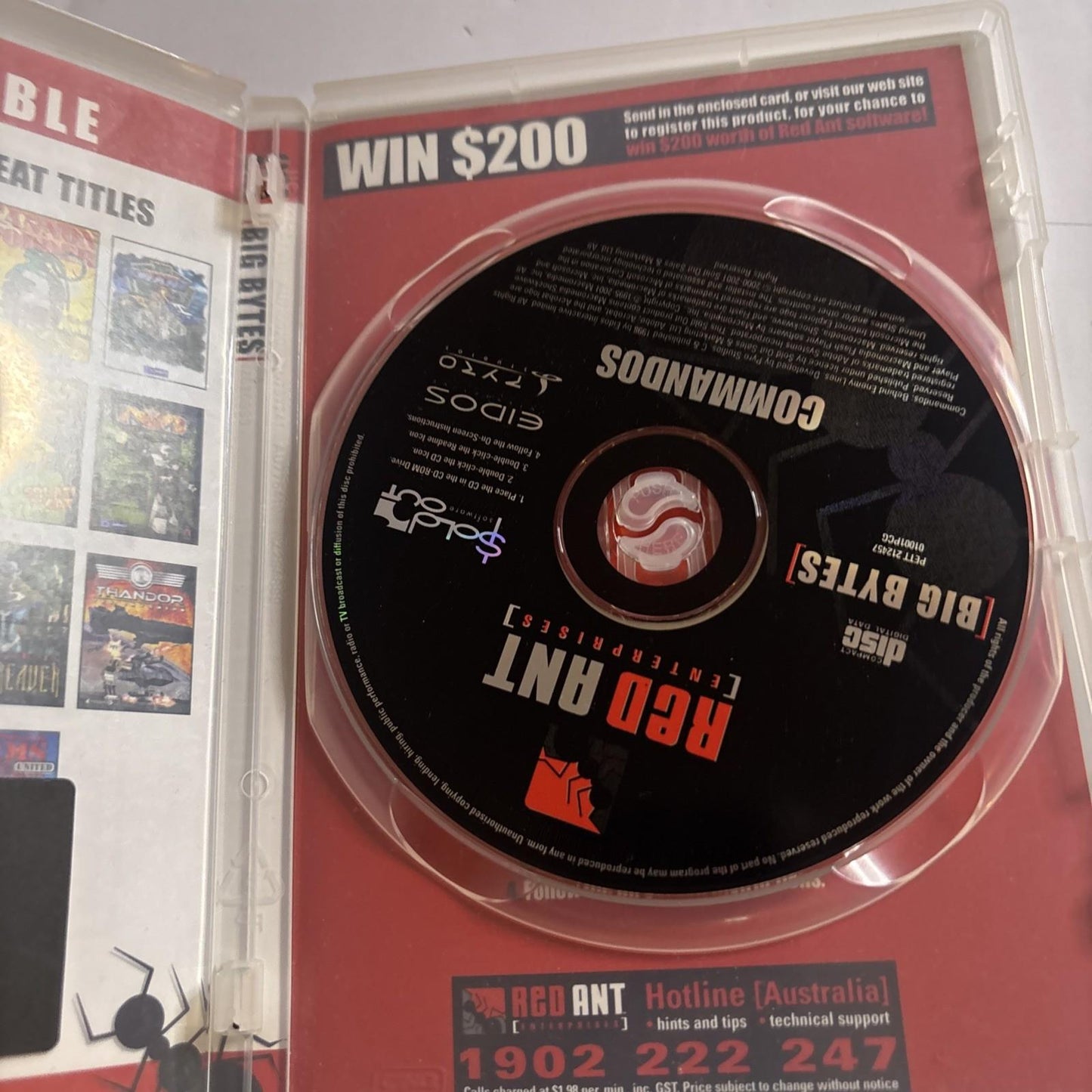 Commandos Behind Enemy Lines PC CD-ROM Windows 1998 Game