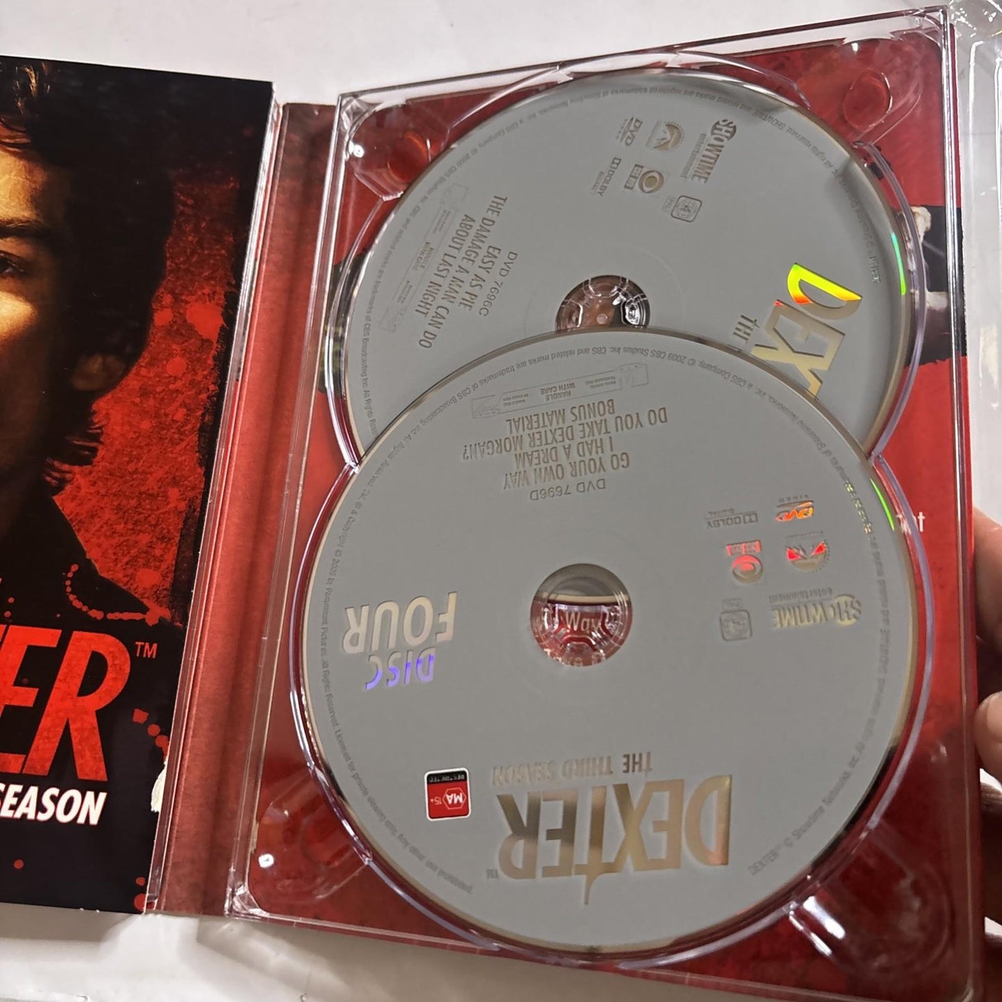 Dexter : Season 3 (DVD, 2007) Region 4