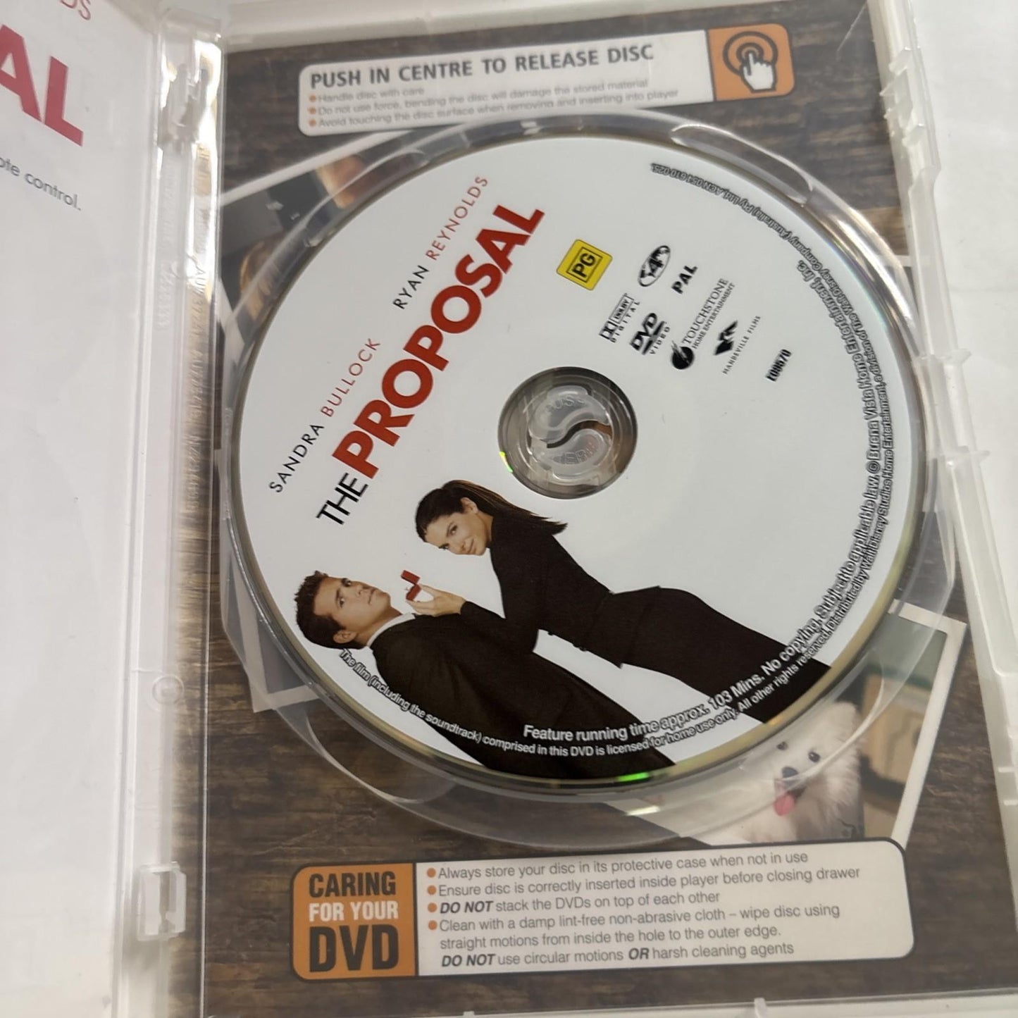 The Proposal (DVD, 2009) Sandra Bullock, Ryan Reynolds Region 4