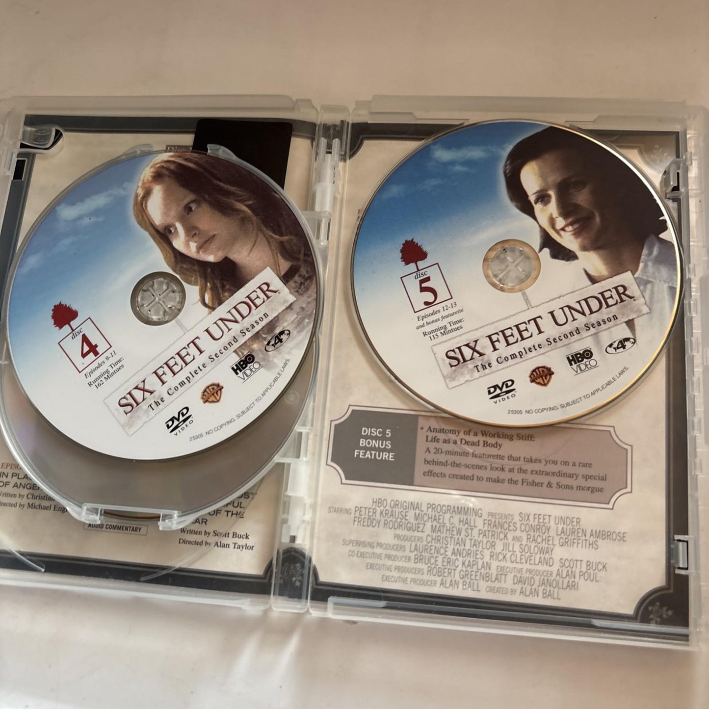 Six Feet under : Season 2 (DVD, 2002) Region 4