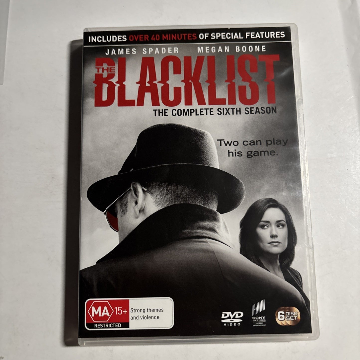 The Blacklist : Season 6 (DVD, 2018) Region 4,2