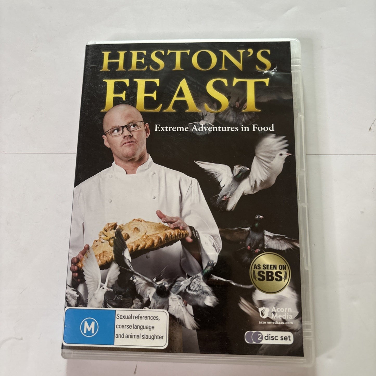 Heston's Feast (DVD, 2009) Heston Blumenthal All Regions NEW