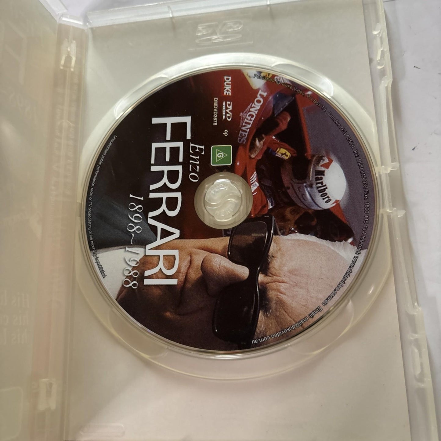 Enzo Ferrari 1898-1988 (DVD, 2003) All Regions