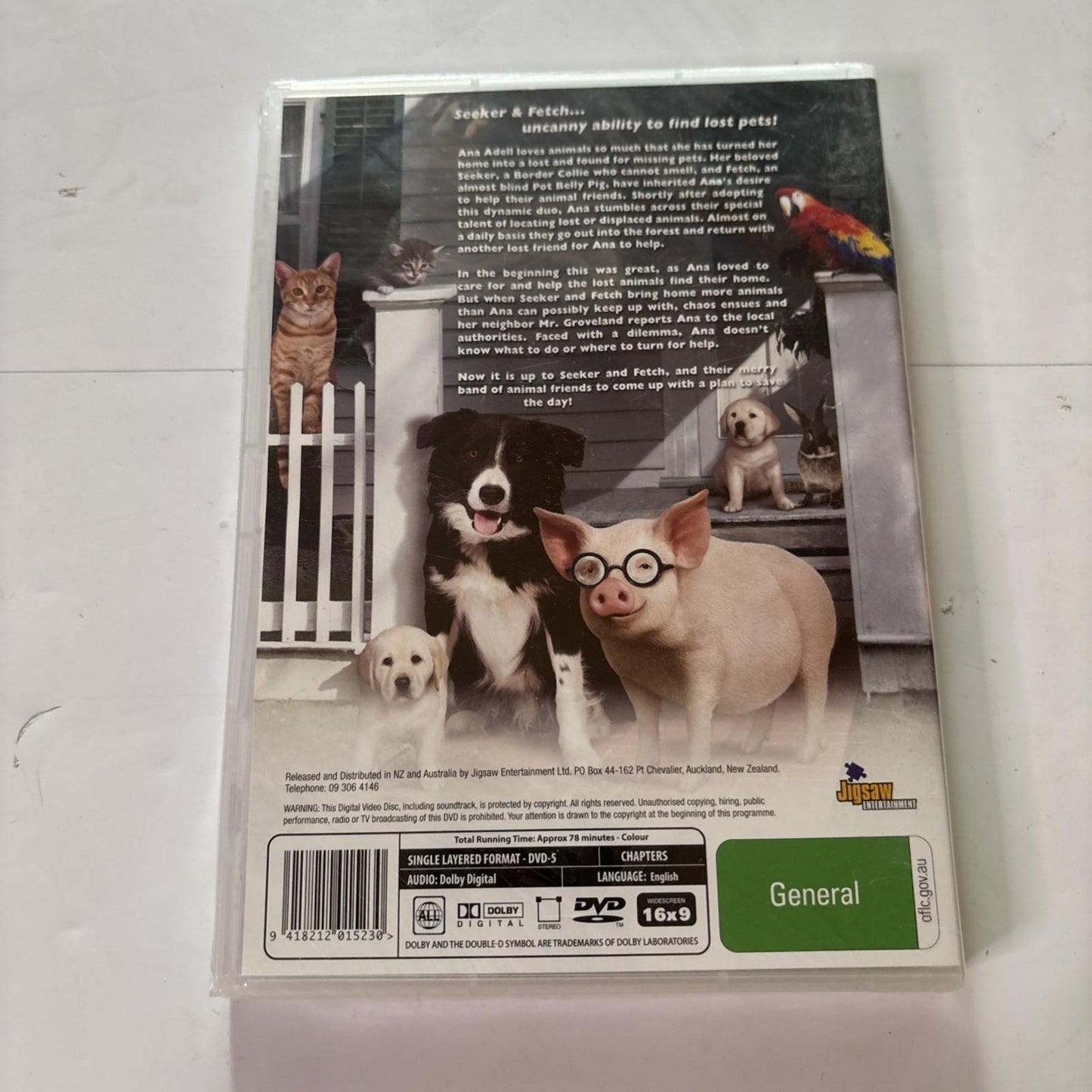 Seeker & Fetch (DVD, 2011) All Regions NEW