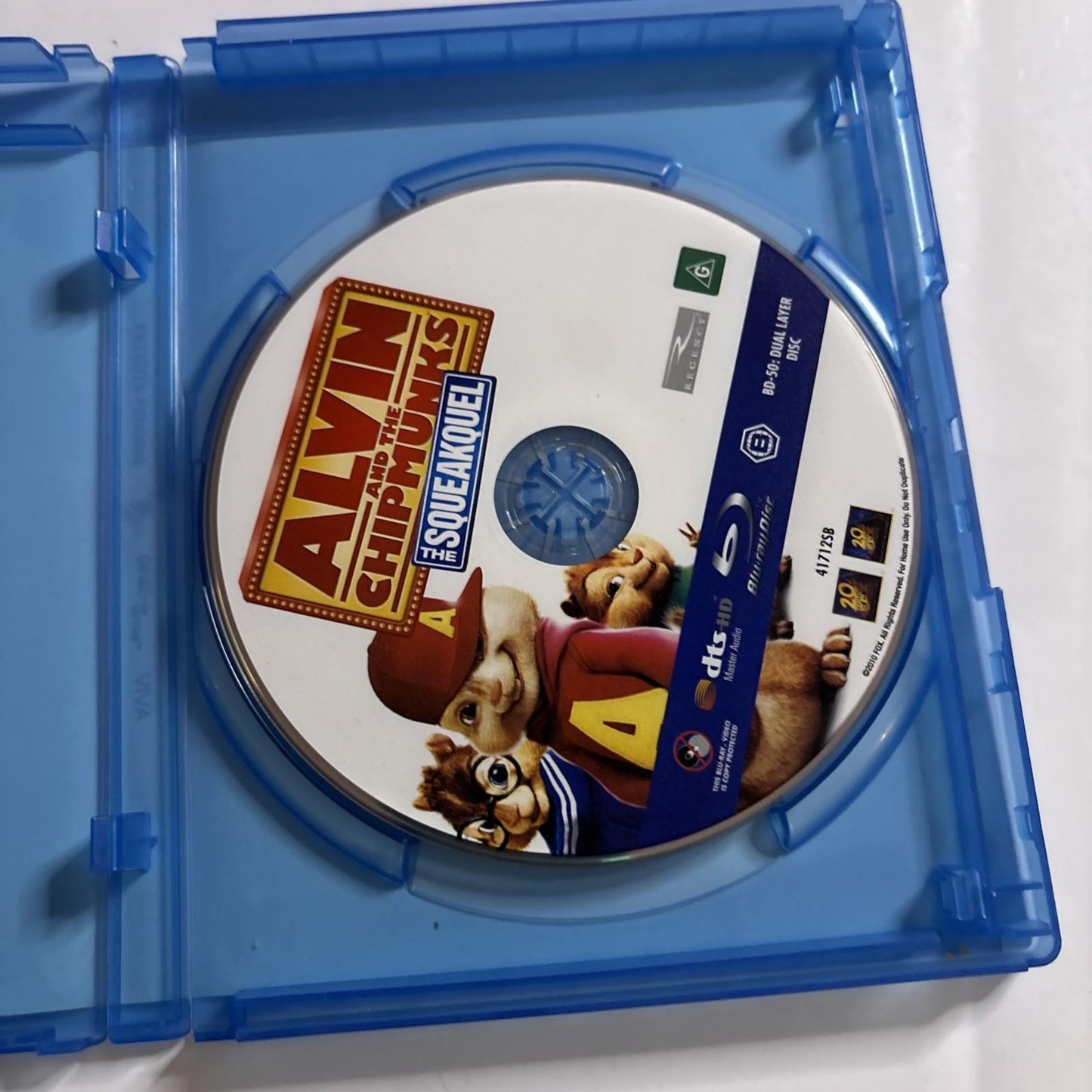 Alvin and the Chipmunks - The Squeakquel (Blu-ray, 2009) Region B