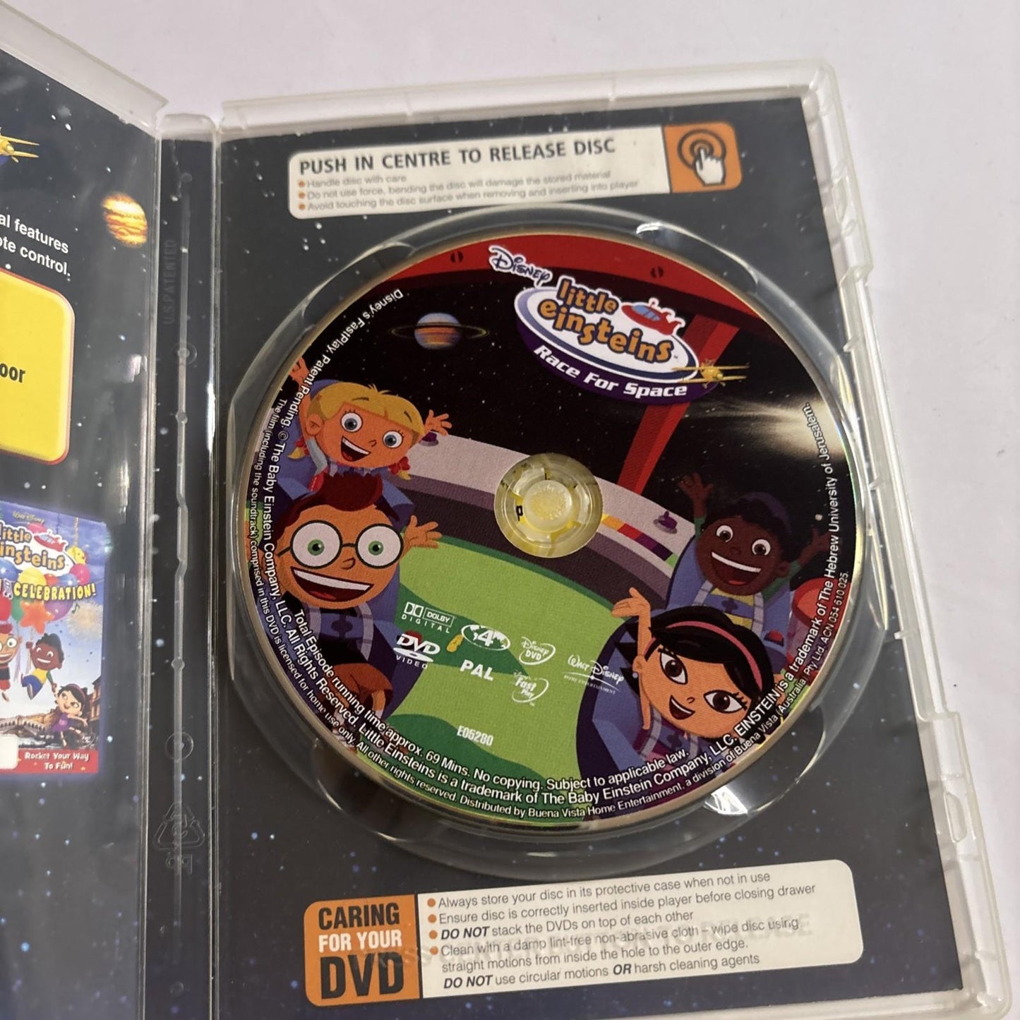 Little Einsteins - Race for Space (DVD, 2005) Region 4