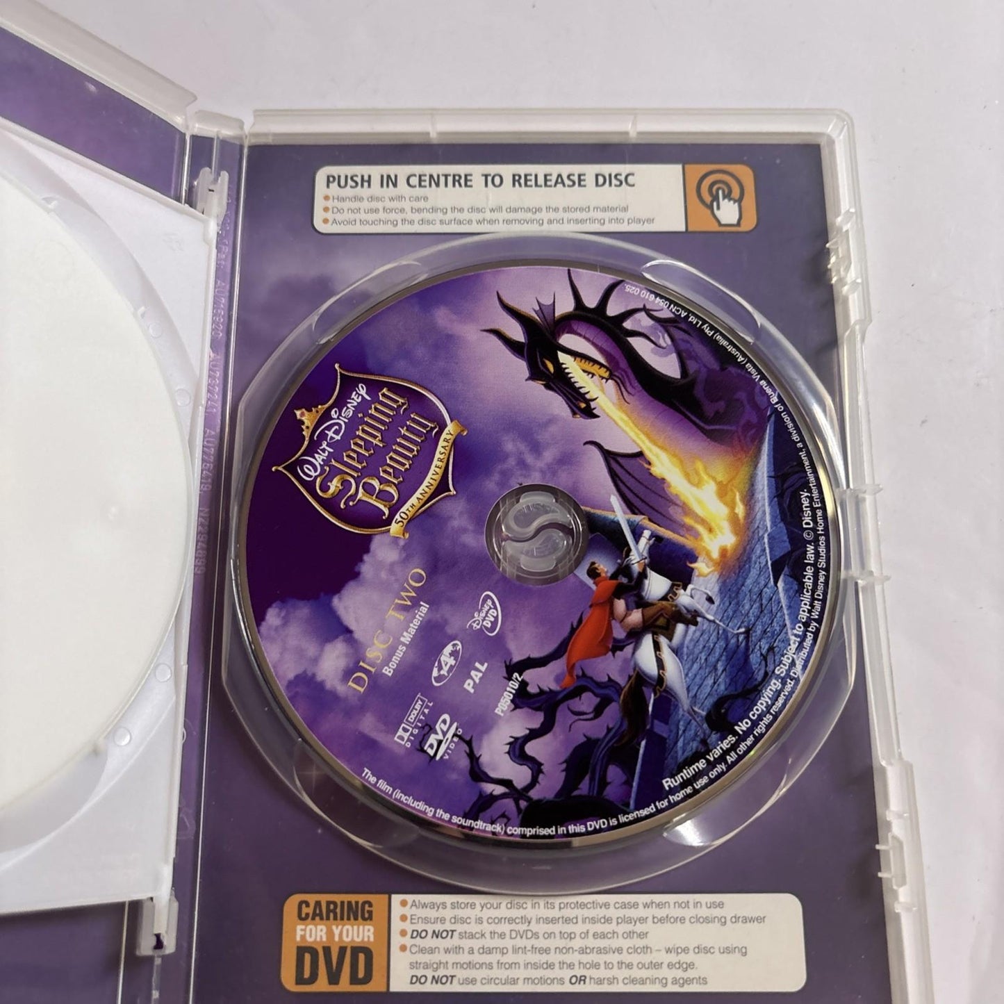 Sleeping Beauty (Collector's Platinum Edition, DVD, 1959) Disney Region 4