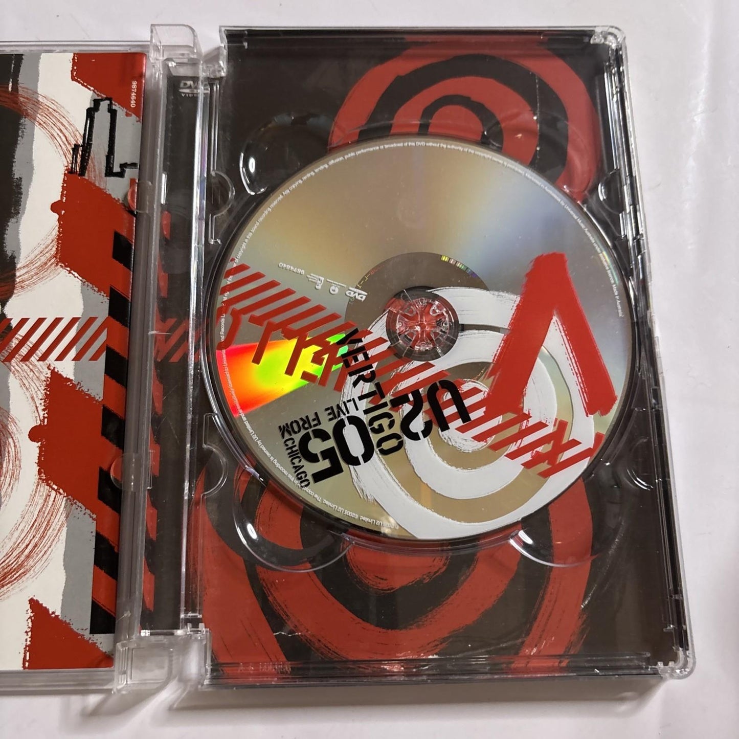 U2 - Vertigo 05 Live from Chicago (DVD, 2005) All Regions
