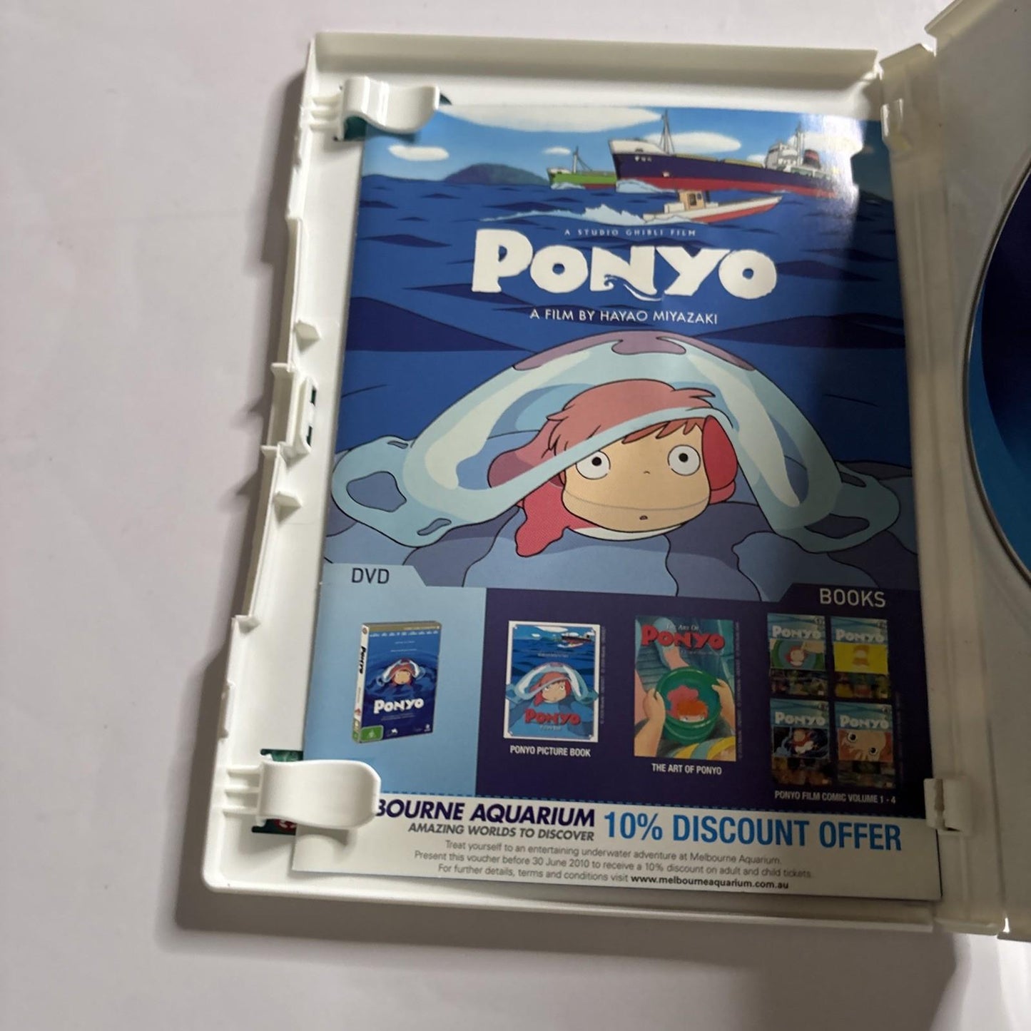 Ponyo (DVD, 2007) Hayao Miyazaki Region 4