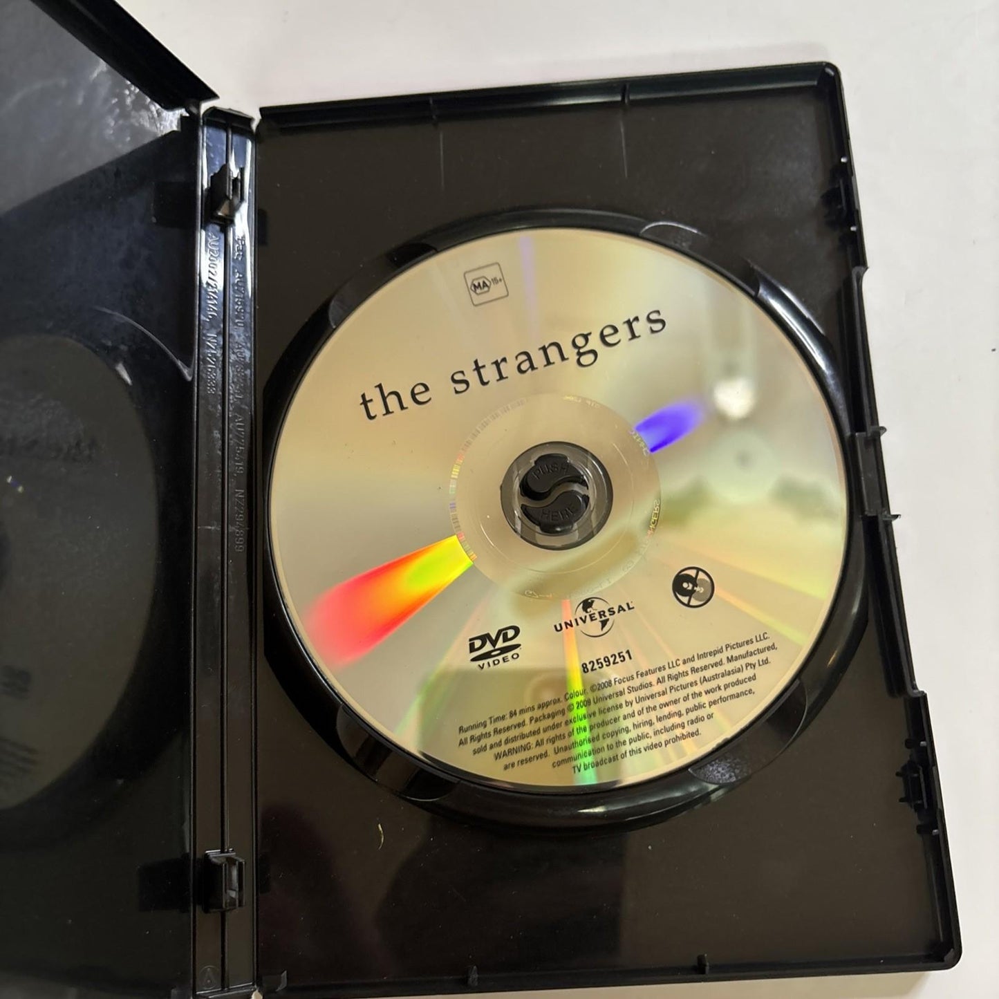 The Strangers (DVD, 2008) Liv Tyler, Scott Speedman Region 4,2