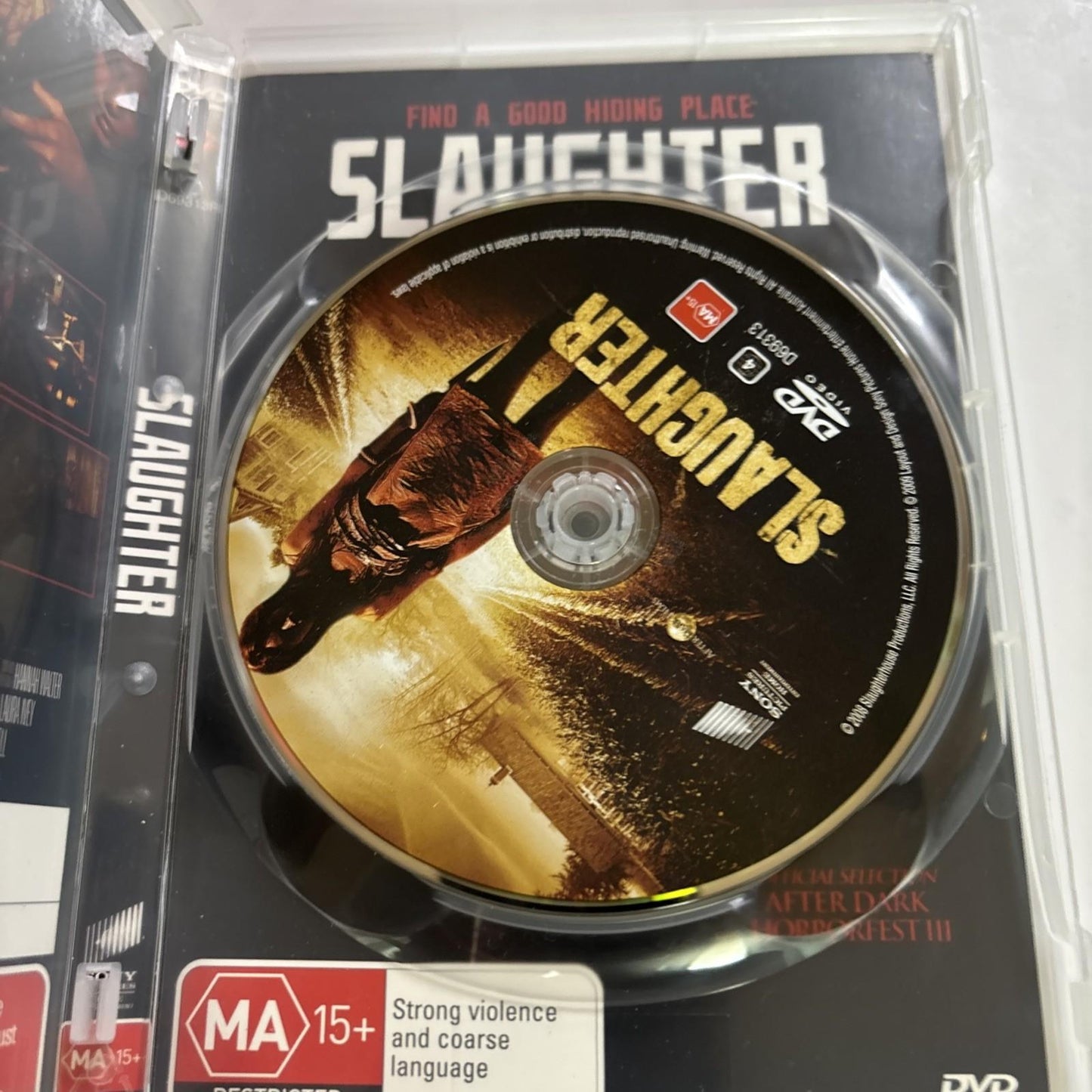 Slaughter (DVD, 2008) Lucy Holt, Amy Shiels, David Sterne Region 4