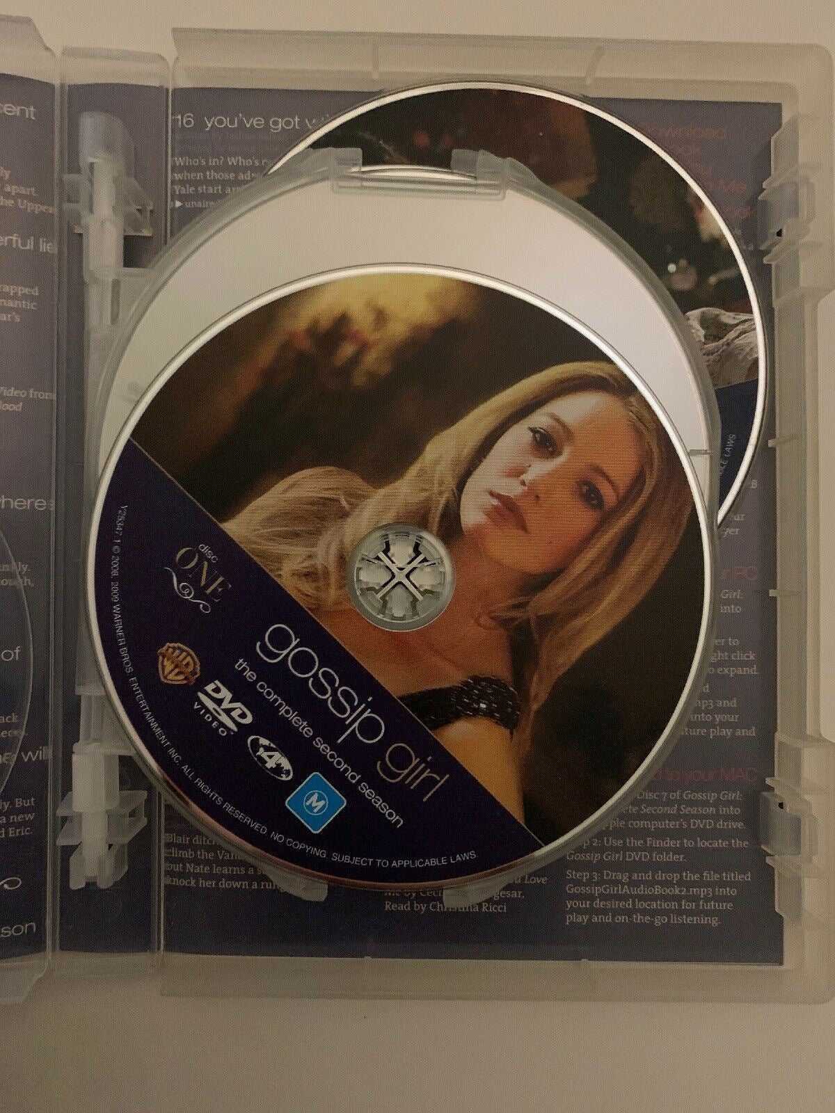 Gossip Girl : Season 2 (DVD, 2009, 7-Disc Set)