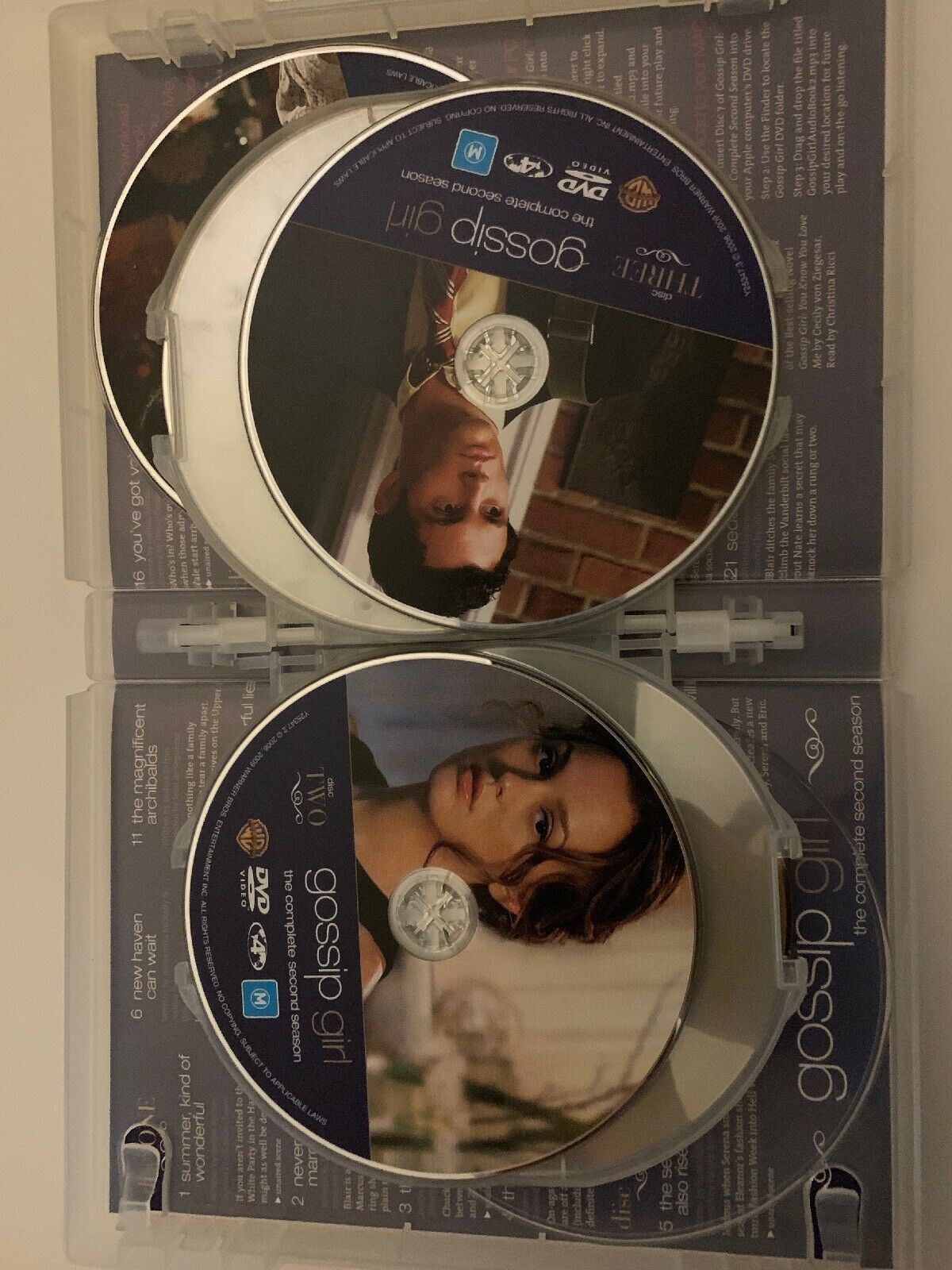 Gossip Girl : Season 2 (DVD, 2009, 7-Disc Set)