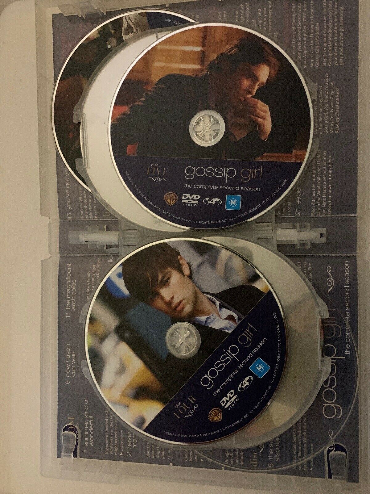 Gossip Girl : Season 2 (DVD, 2009, 7-Disc Set)