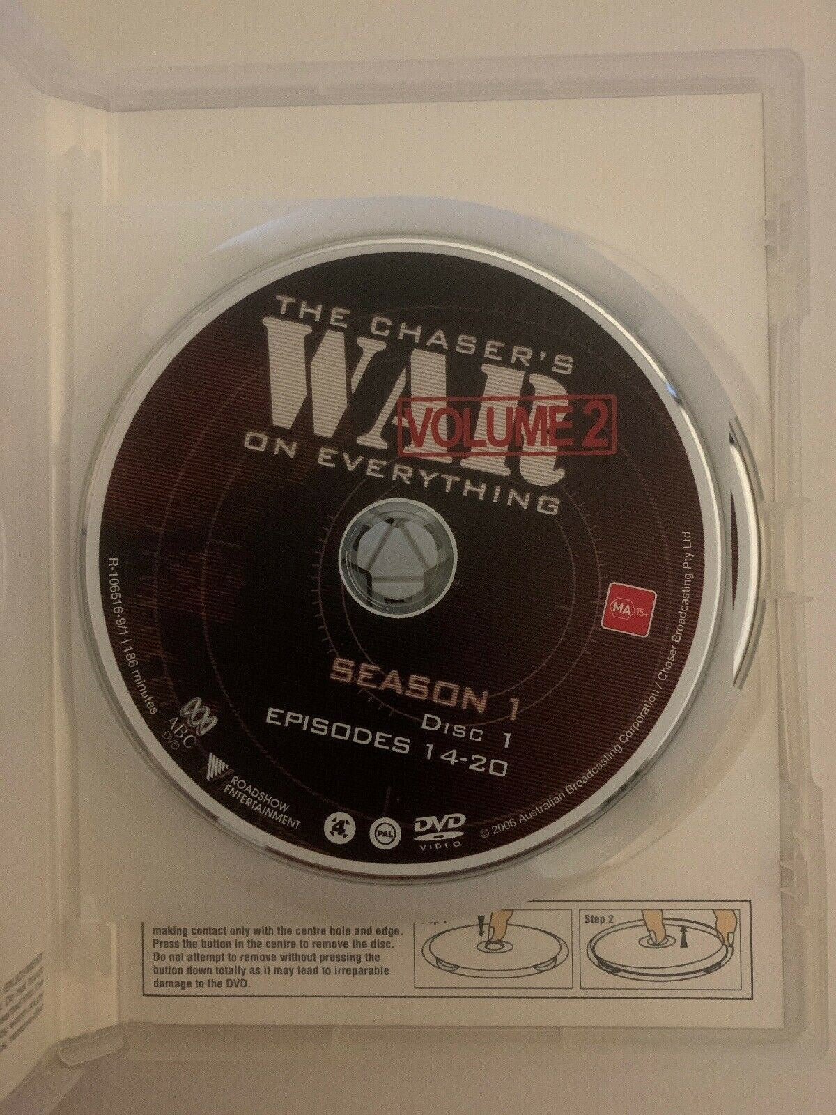 The Chaser's War on Everything : Season 1 : Vol 2 (DVD, 2006, 2-Disc Set)