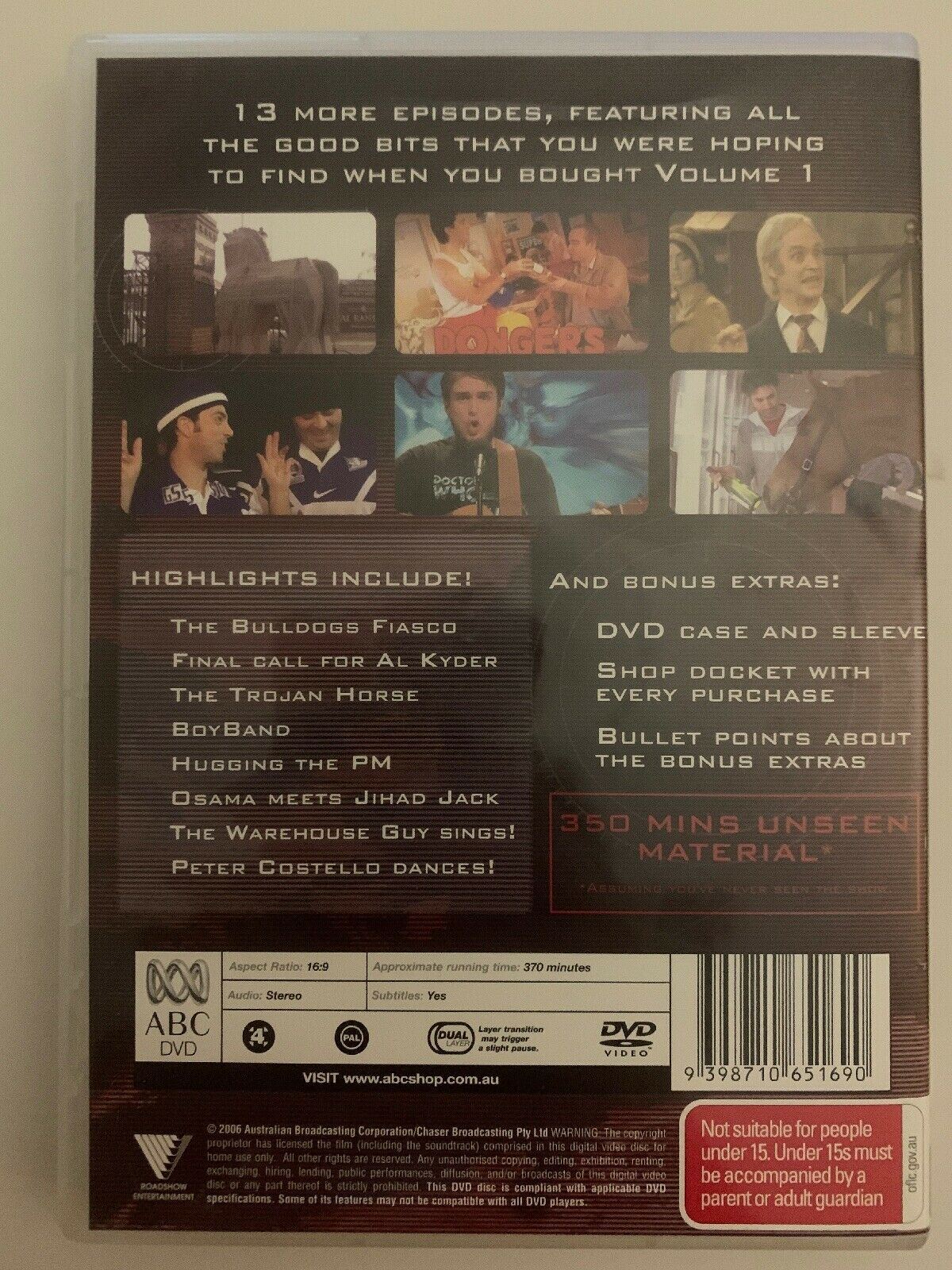 The Chaser's War on Everything : Season 1 : Vol 2 (DVD, 2006, 2-Disc Set)