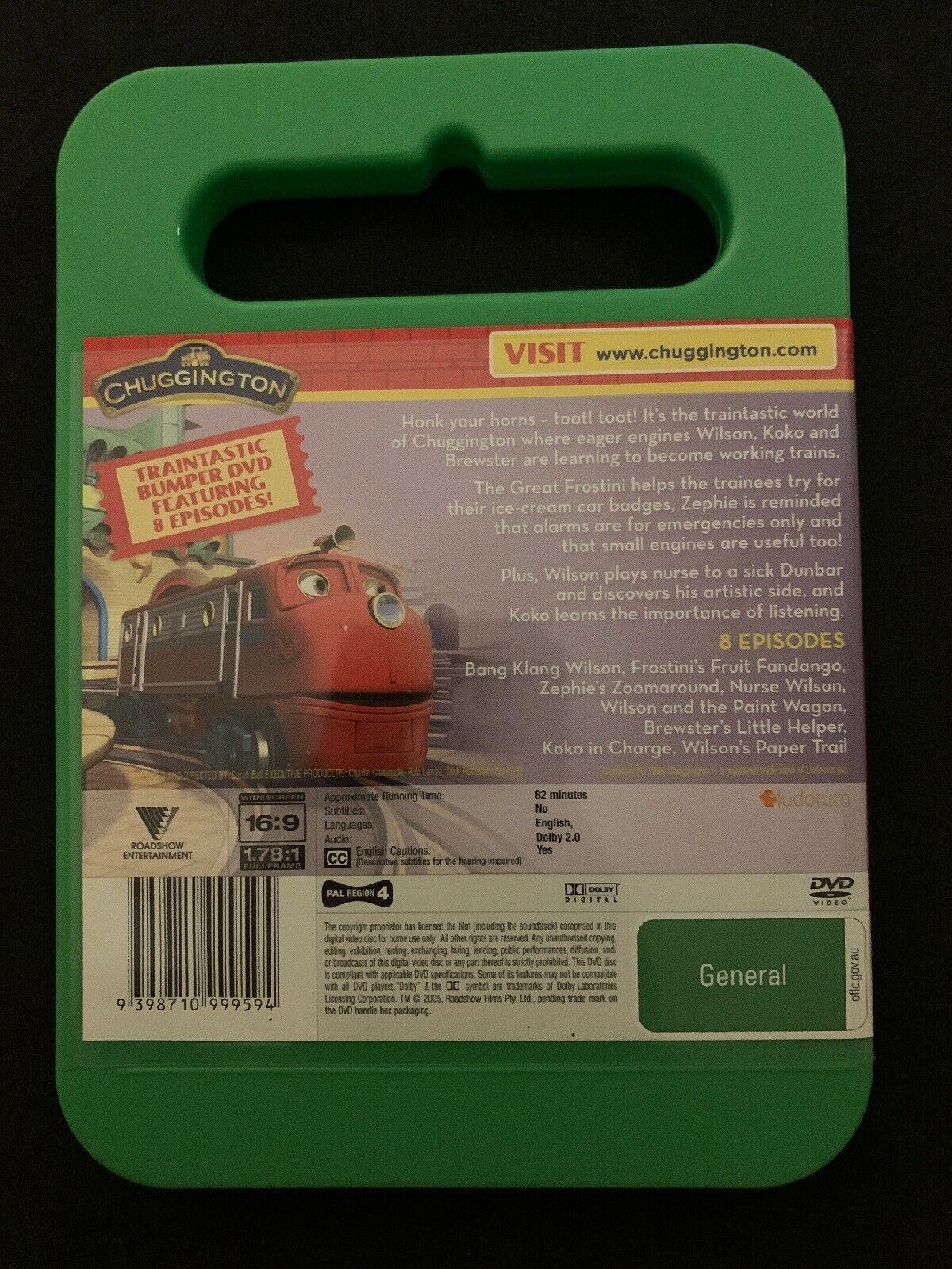 Chuggington - Wheels To The Rails (DVD) Region 4 - Free Aus Postage