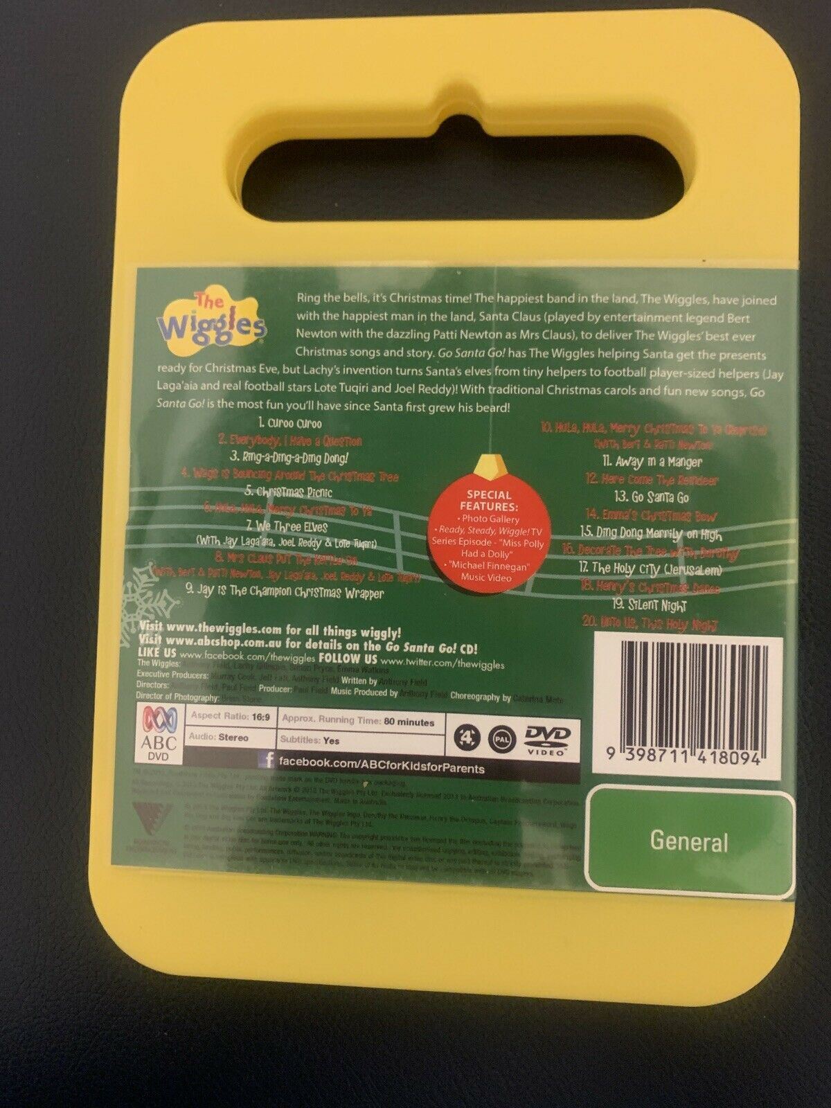 The Wiggles - Go Santa Go (DVD, 2013) Region 4