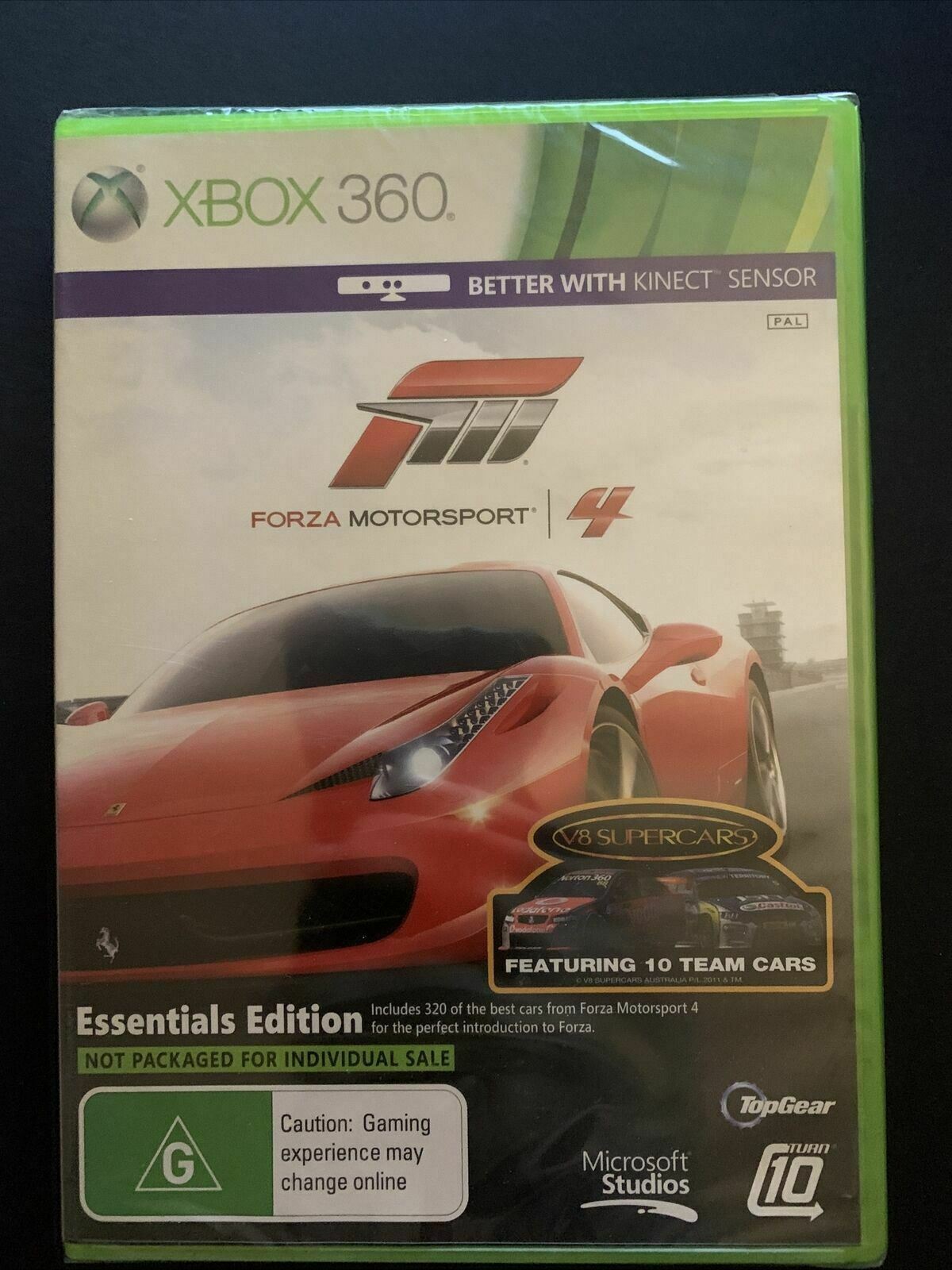 New Sealed* Forza Motorsport 4 - Microsoft Xbox 360 PAL Game – Retro Unit